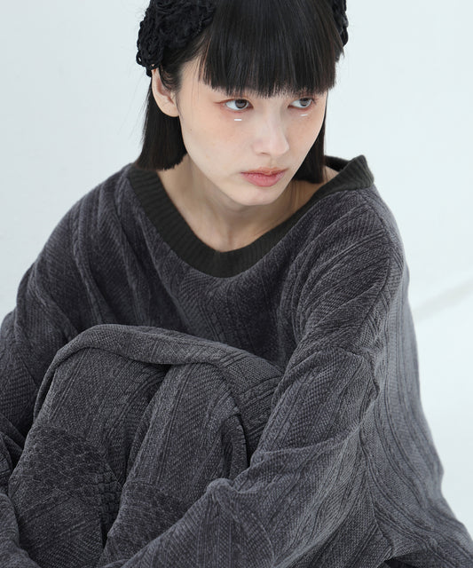 Pattern Switch Pullover