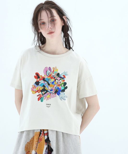 CHAO:S HEAD Flare T-Shirt