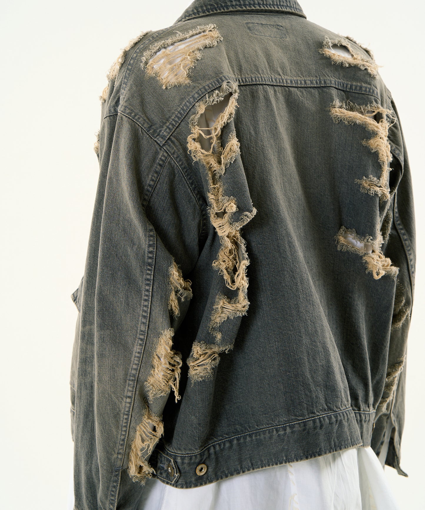 BORO DENIM BLOUSON