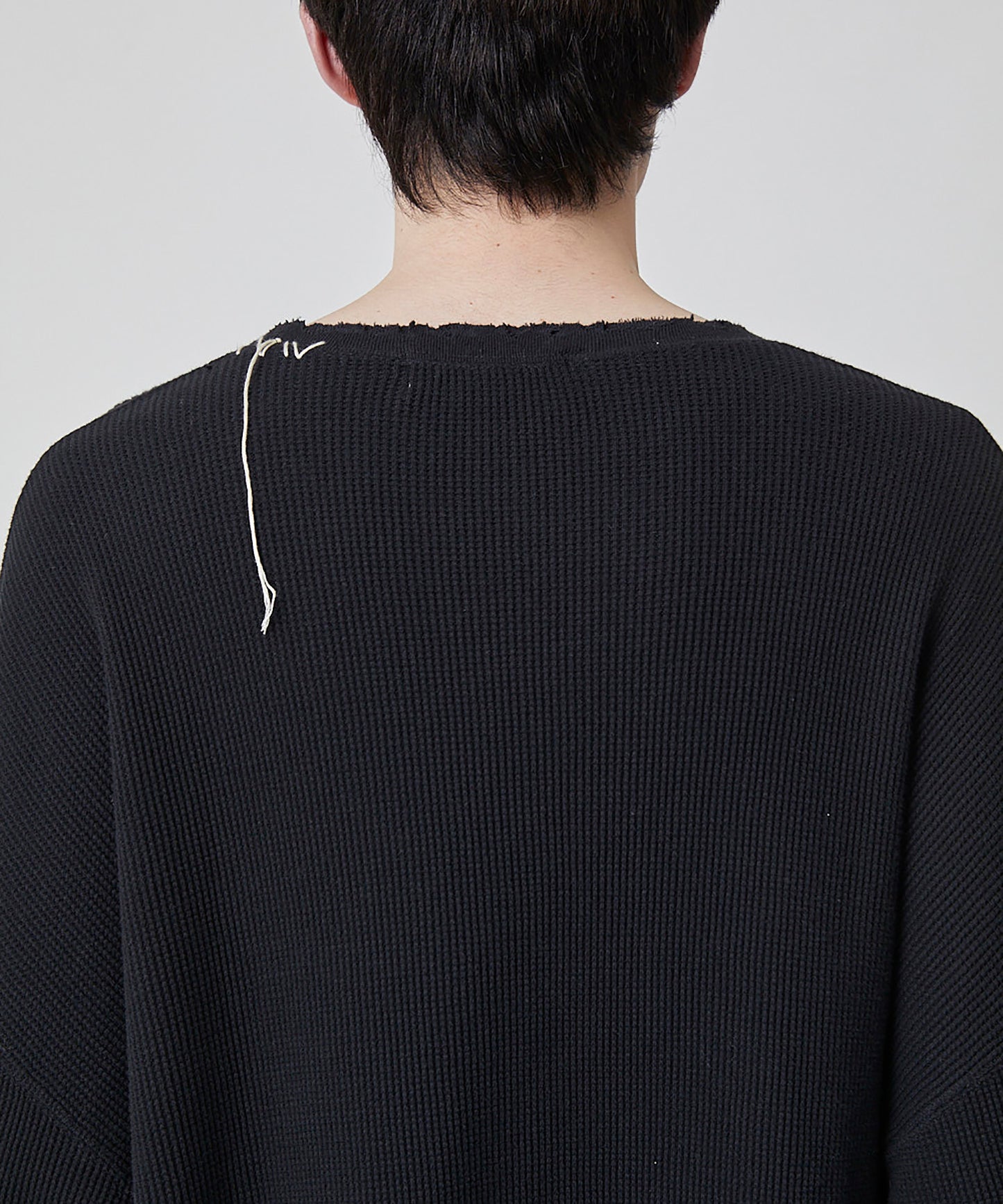 LOOPING WAFFLE CUTSEWN