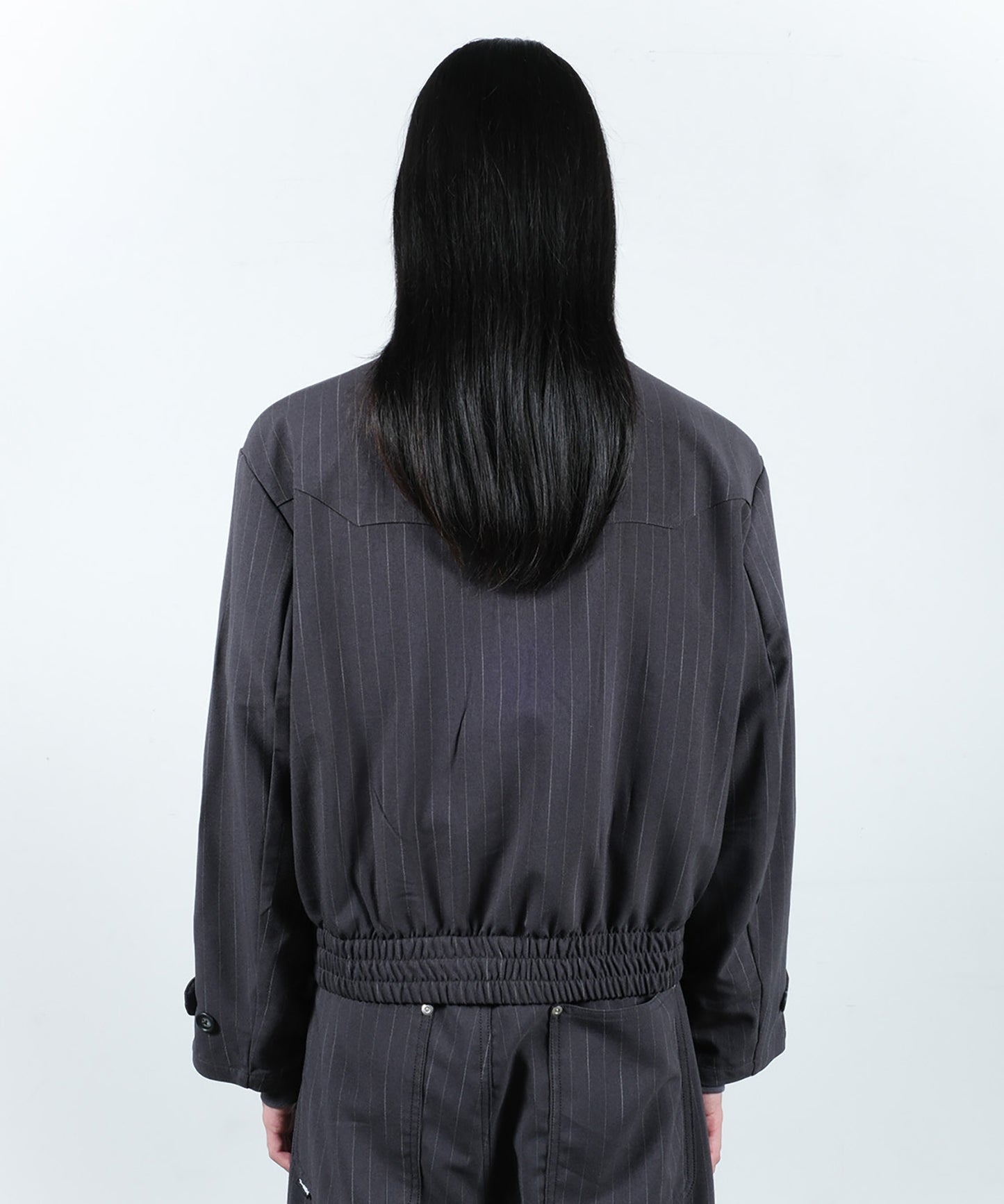 STRIPE ZIP JACKET