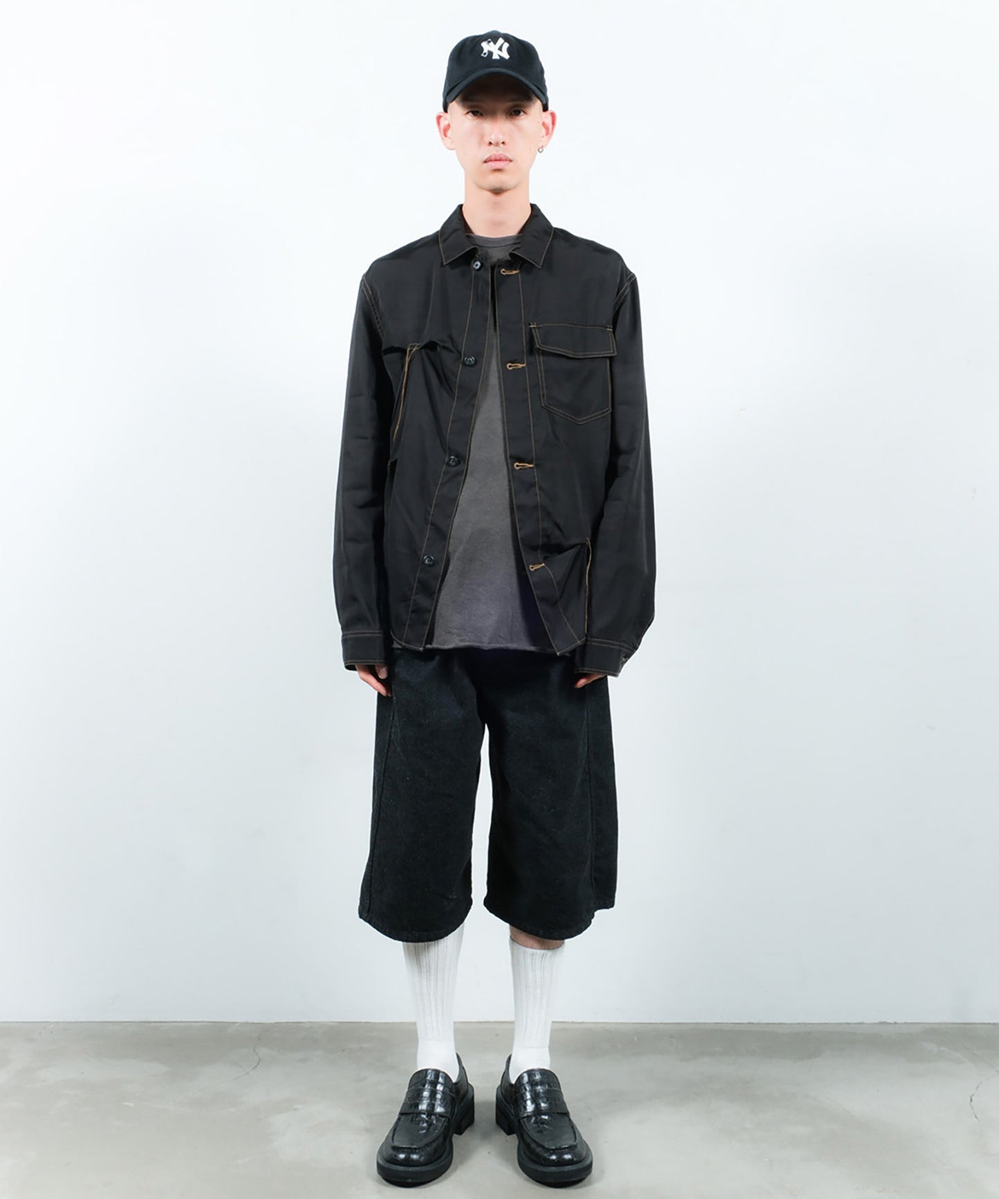 RAYON SILK SHIRT JACKET