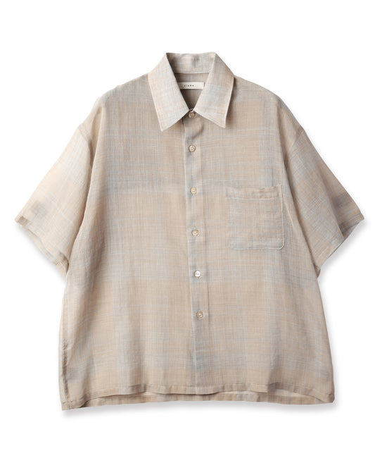 CHECK SHIRT S/S
