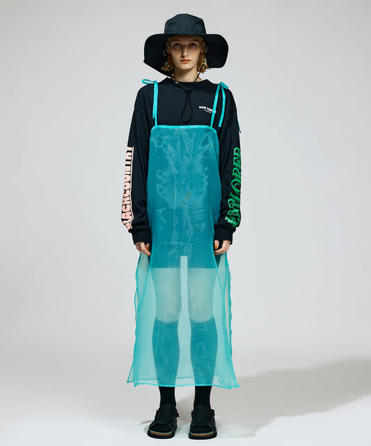SHEER LONG CAMISOLE L/S T-SHIRTS