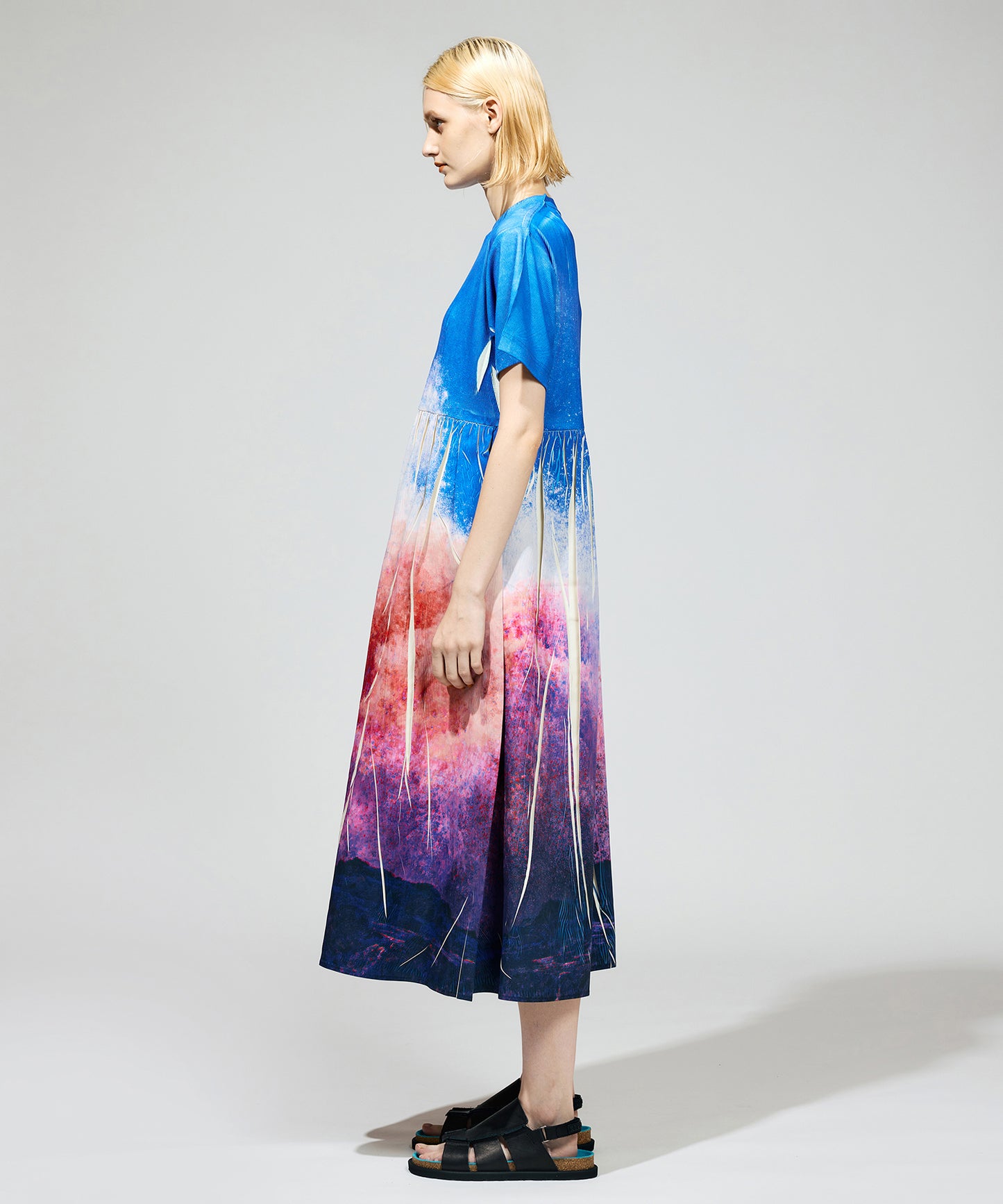 DIRECT PRINT RIB ONE-PIECE