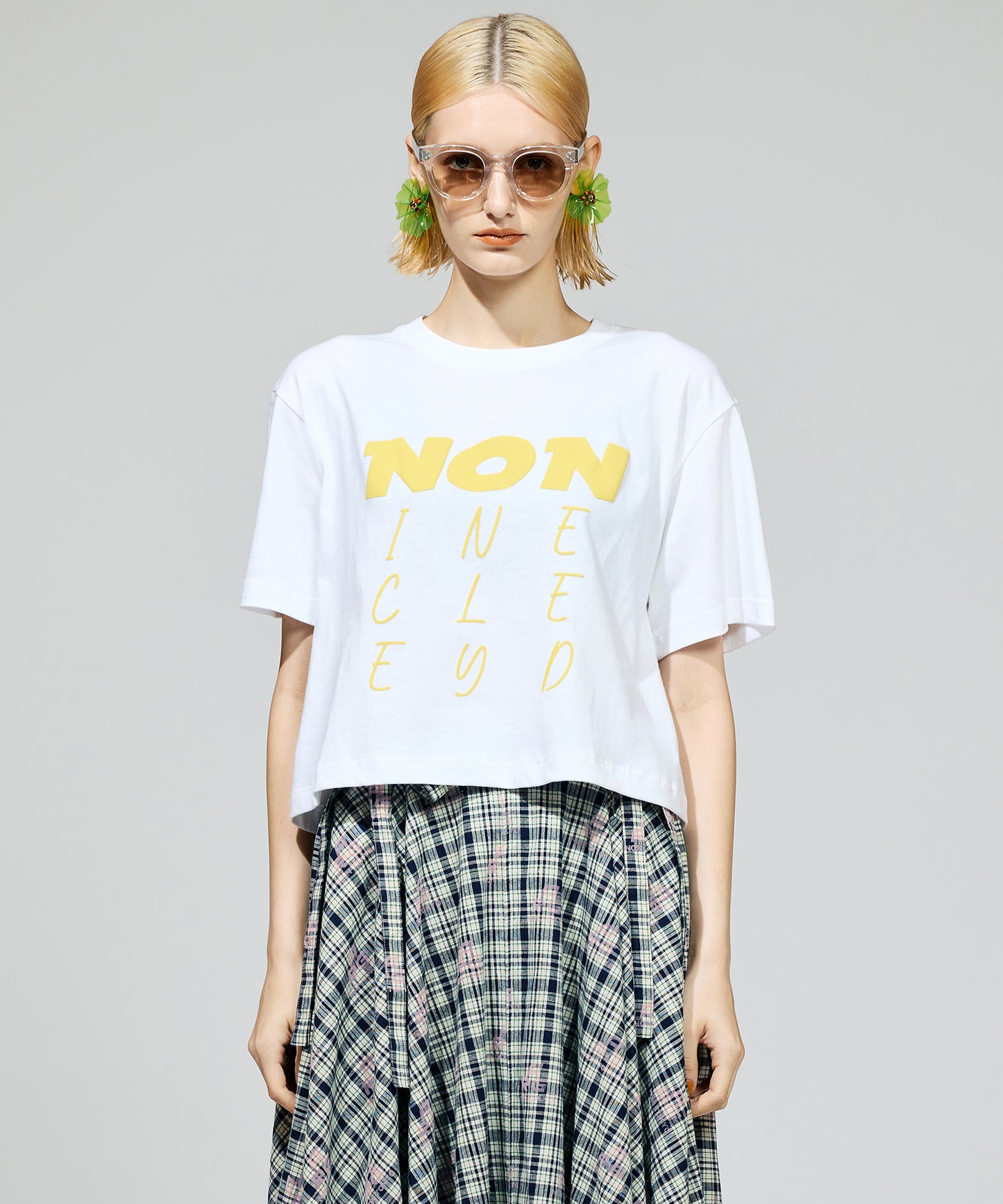 PRINT SHORT T-SHIRT(NON)