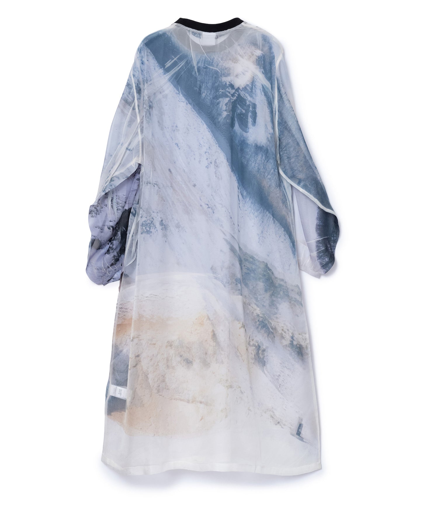 DIRECT PRINT SHEER ONE-PIECE