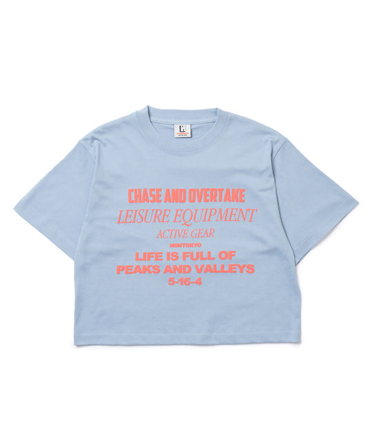 PRINT SHORT T-SHIRT(LETTERING)