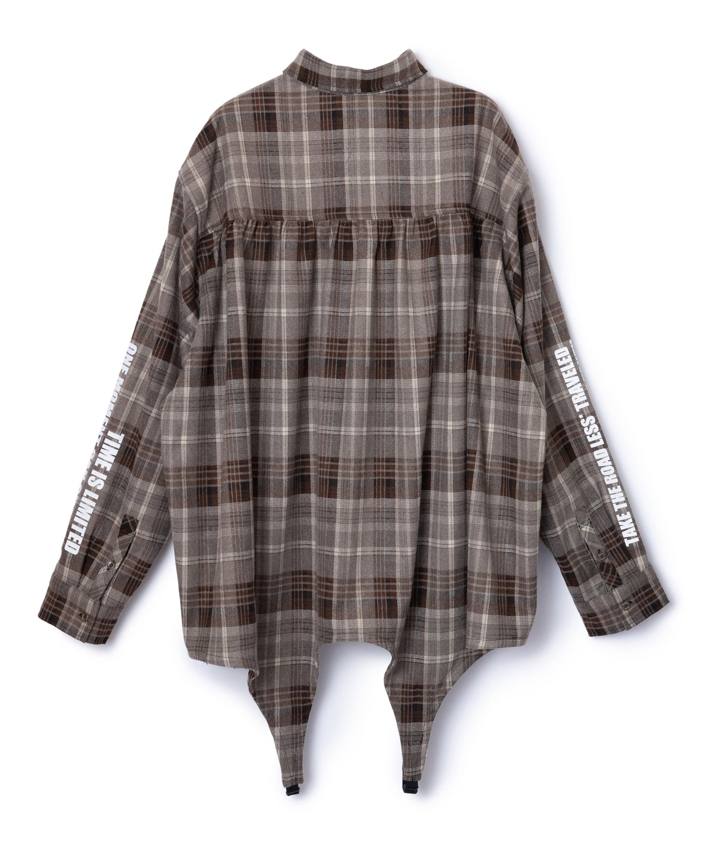 2WAY FLANNEL CHECK SHIRT