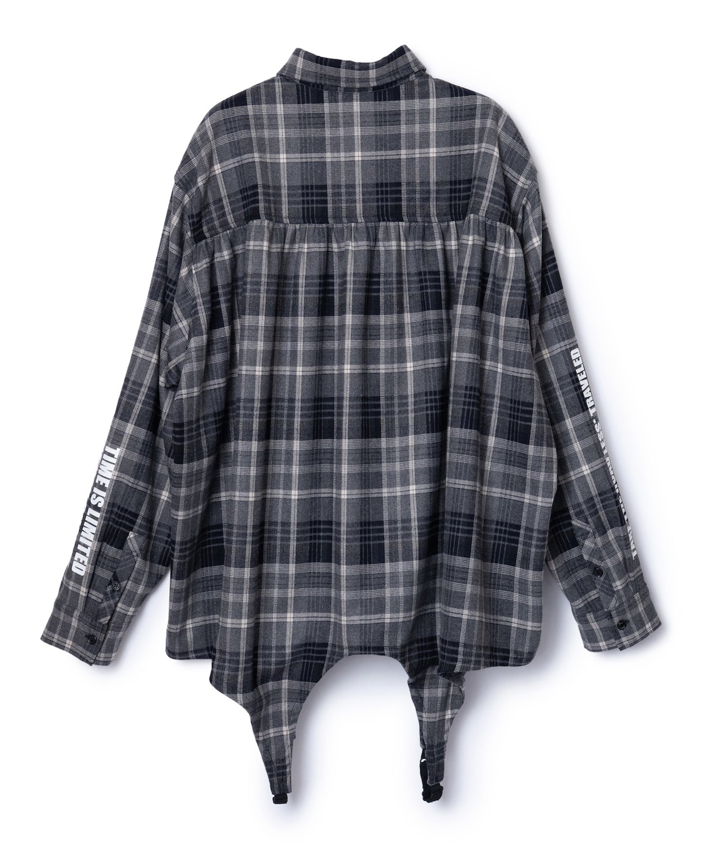 2WAY FLANNEL CHECK SHIRT
