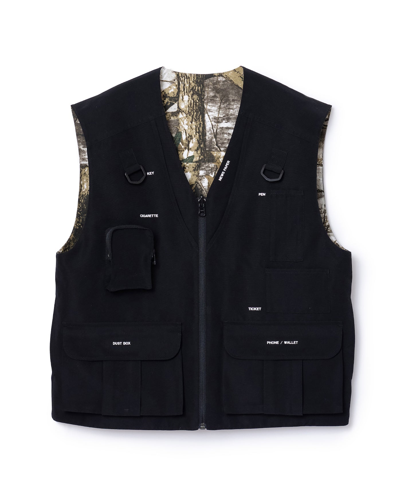 REVERSIBLE MULTI POCKET VEST