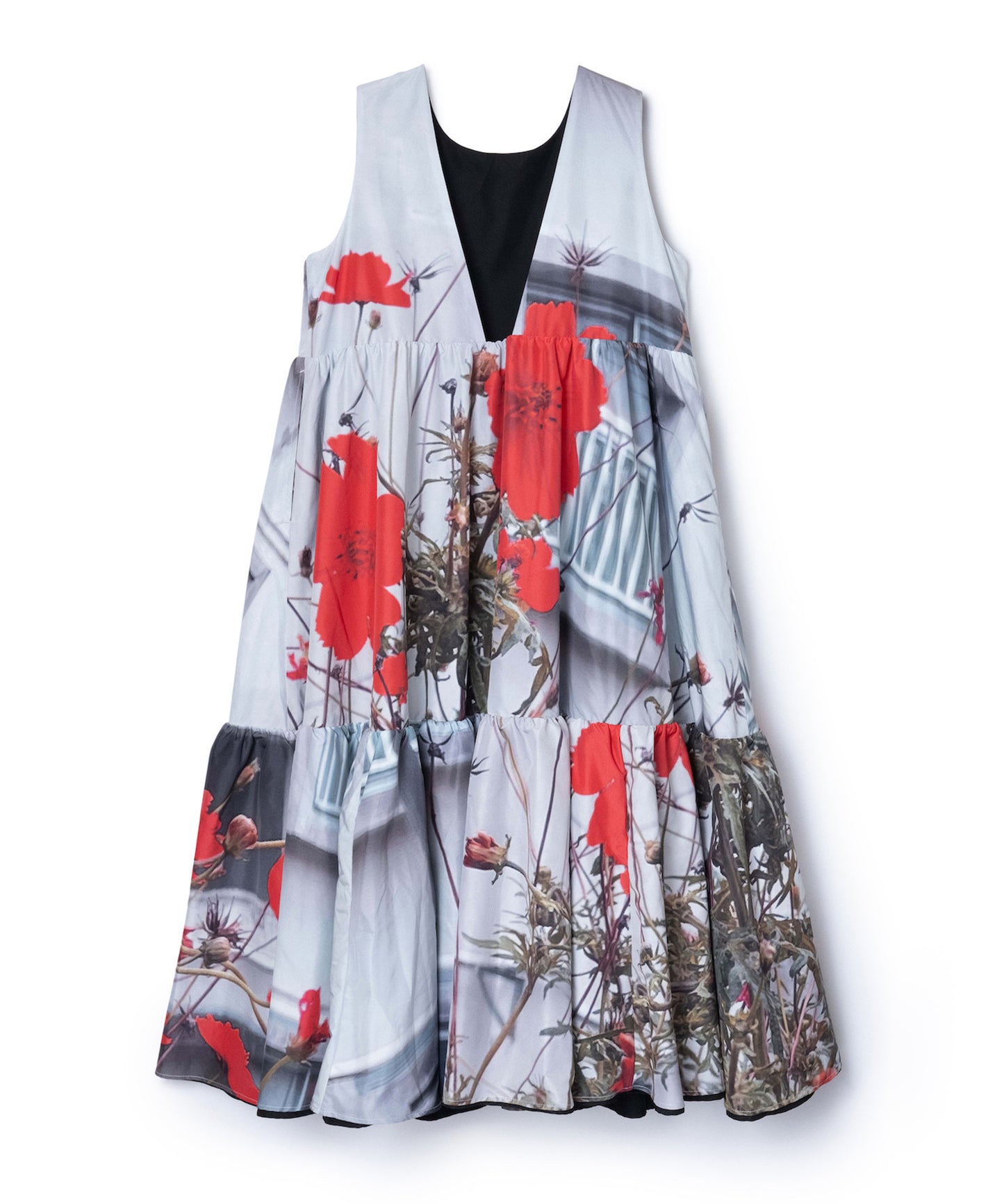REVERSIBLE GATHER ONE-PIECE