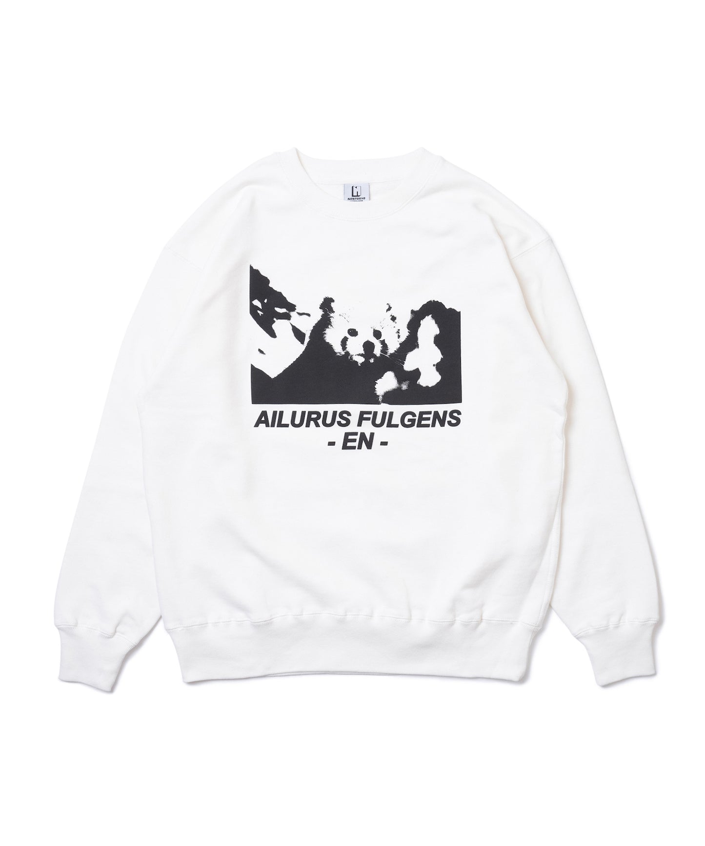 PRINT PULLOVER SWEAT(AILURUS FULGENS)