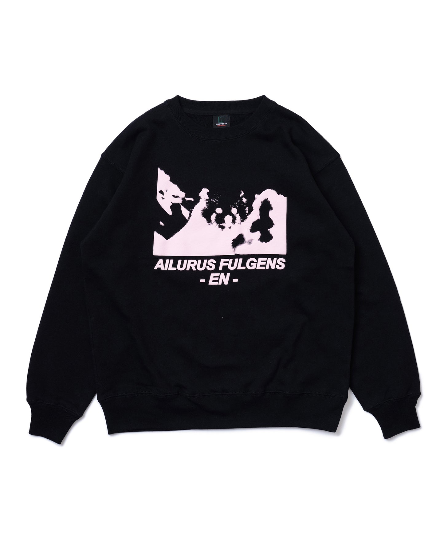 PRINT PULLOVER SWEAT(AILURUS FULGENS)