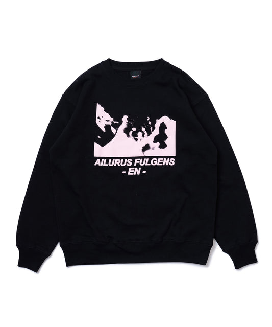 PRINT PULLOVER SWEAT(AILURUS FULGENS)