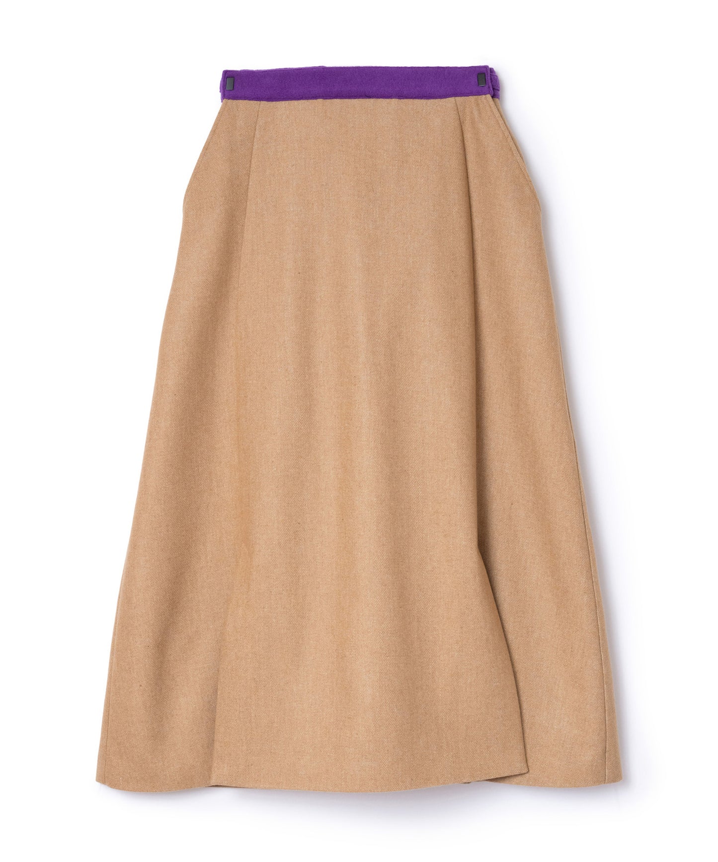 WOOL LONG SKIRT