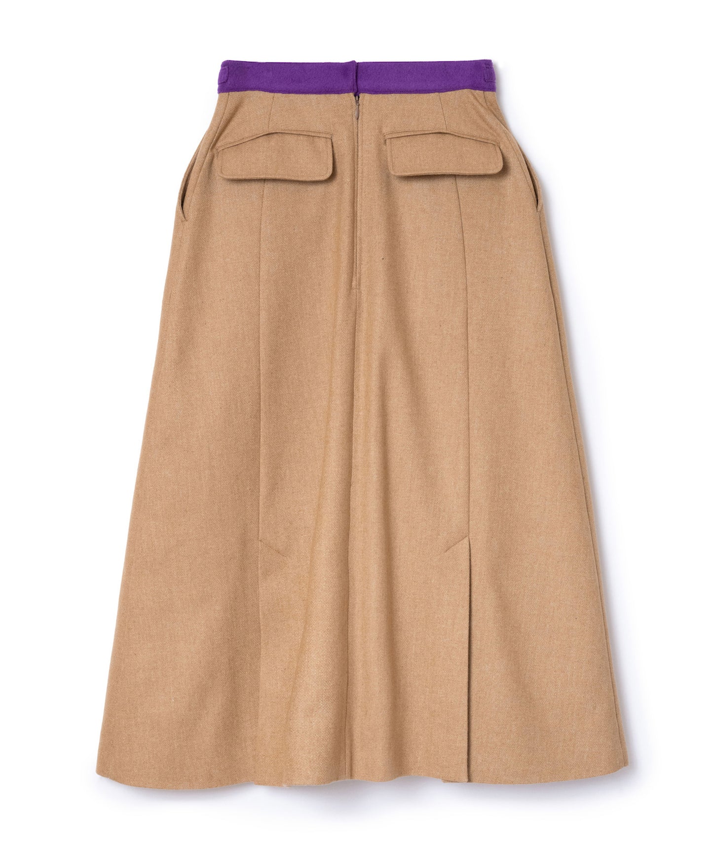 WOOL LONG SKIRT