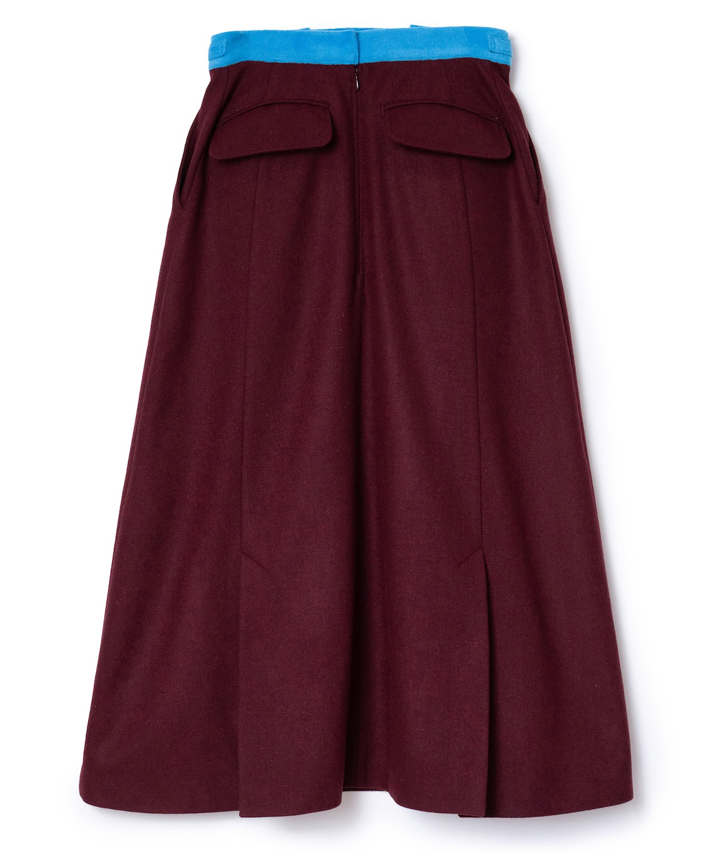 WOOL LONG SKIRT