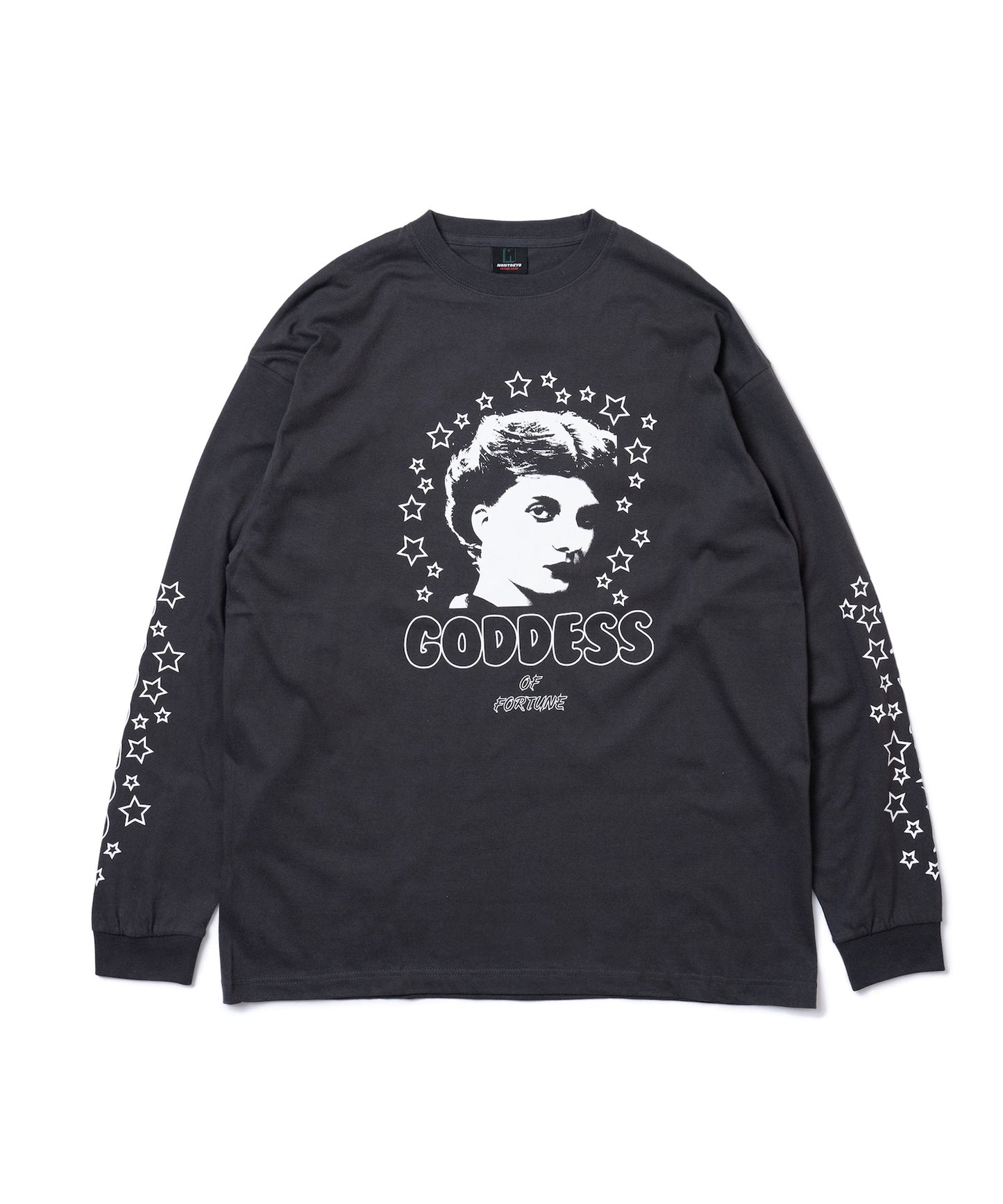 PRINT L/S T-SHIRT(GODNESS)