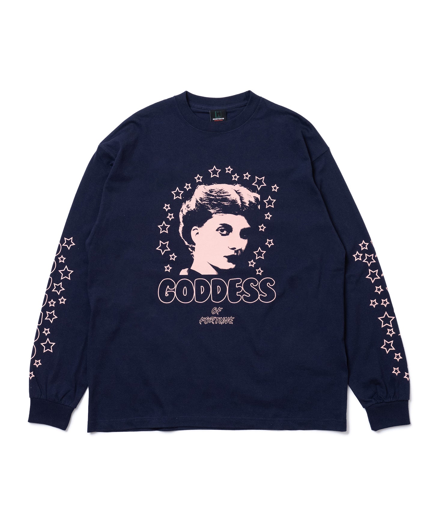 PRINT L/S T-SHIRT(GODNESS)