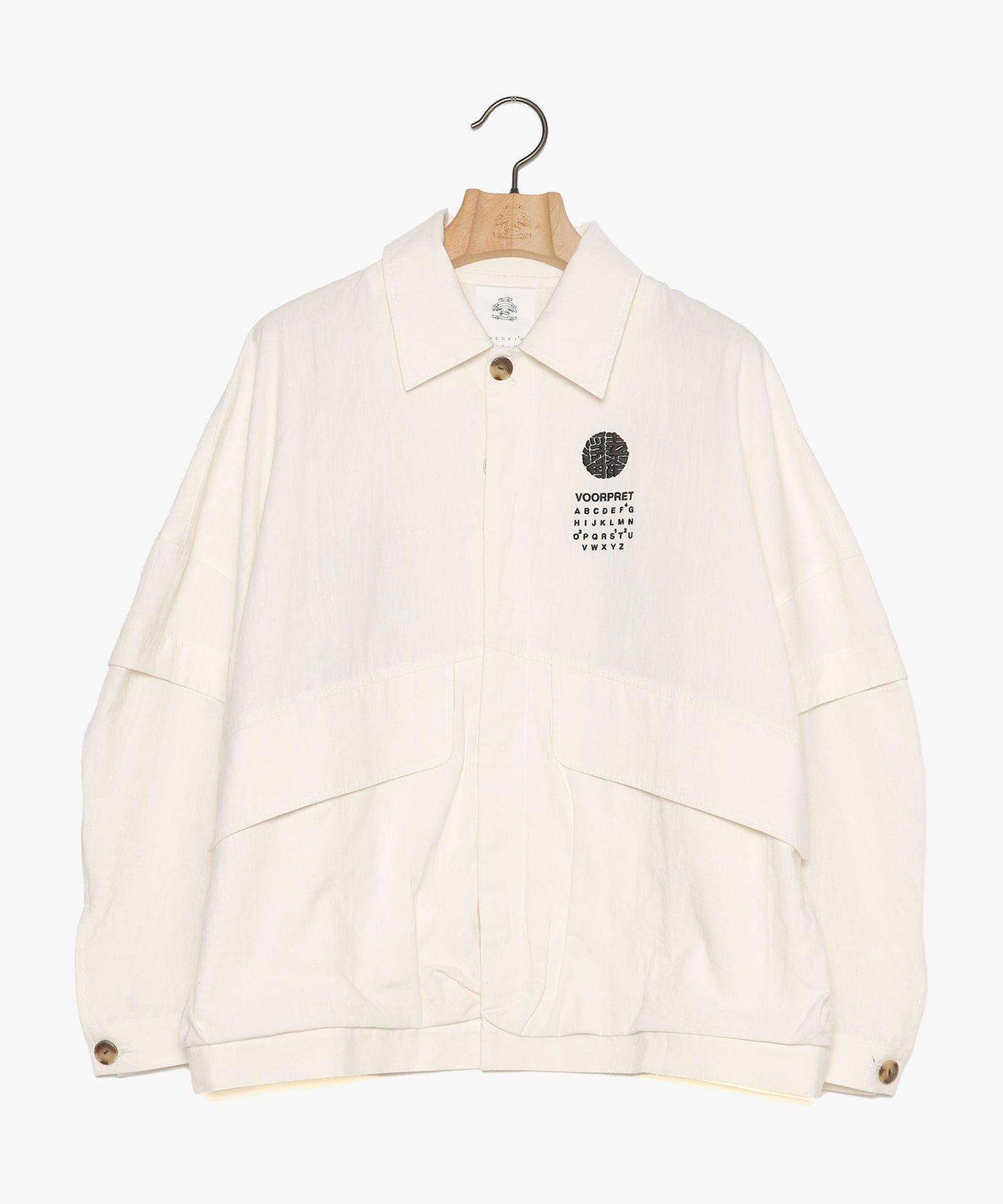 Linen UTAGE Embroi Blouson