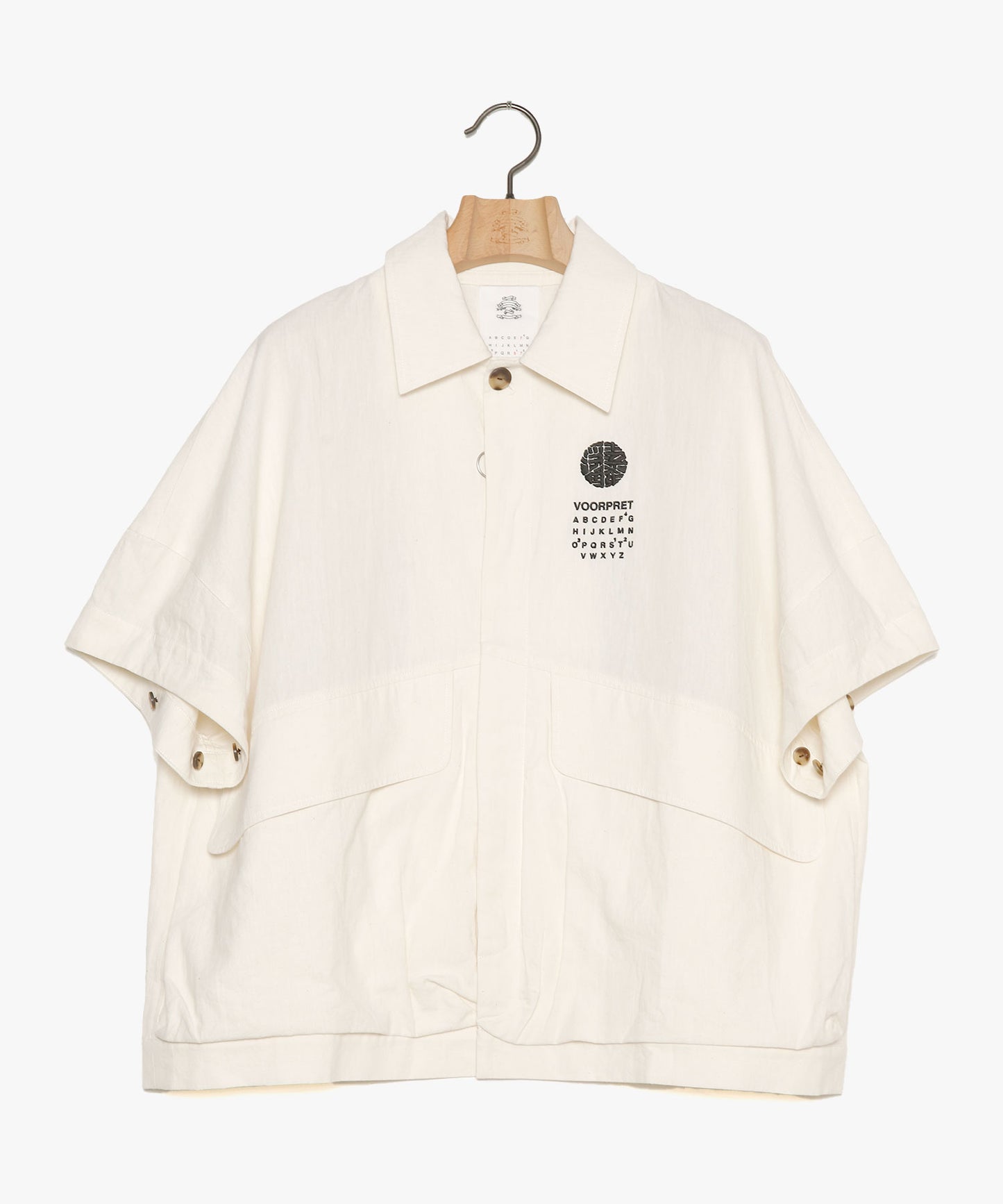 Linen UTAGE Embroi Blouson