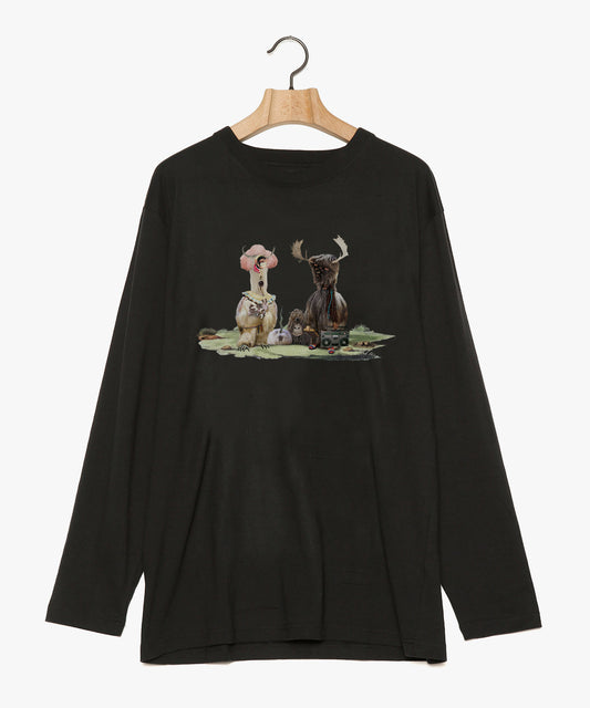 Various Festival L/S Tee  【KUKERI】