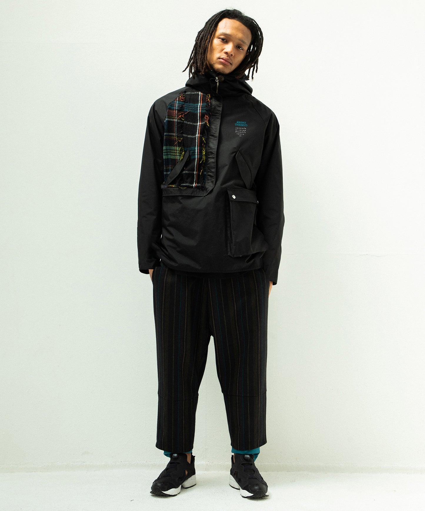 WOOL MIX PULLOVER COAT