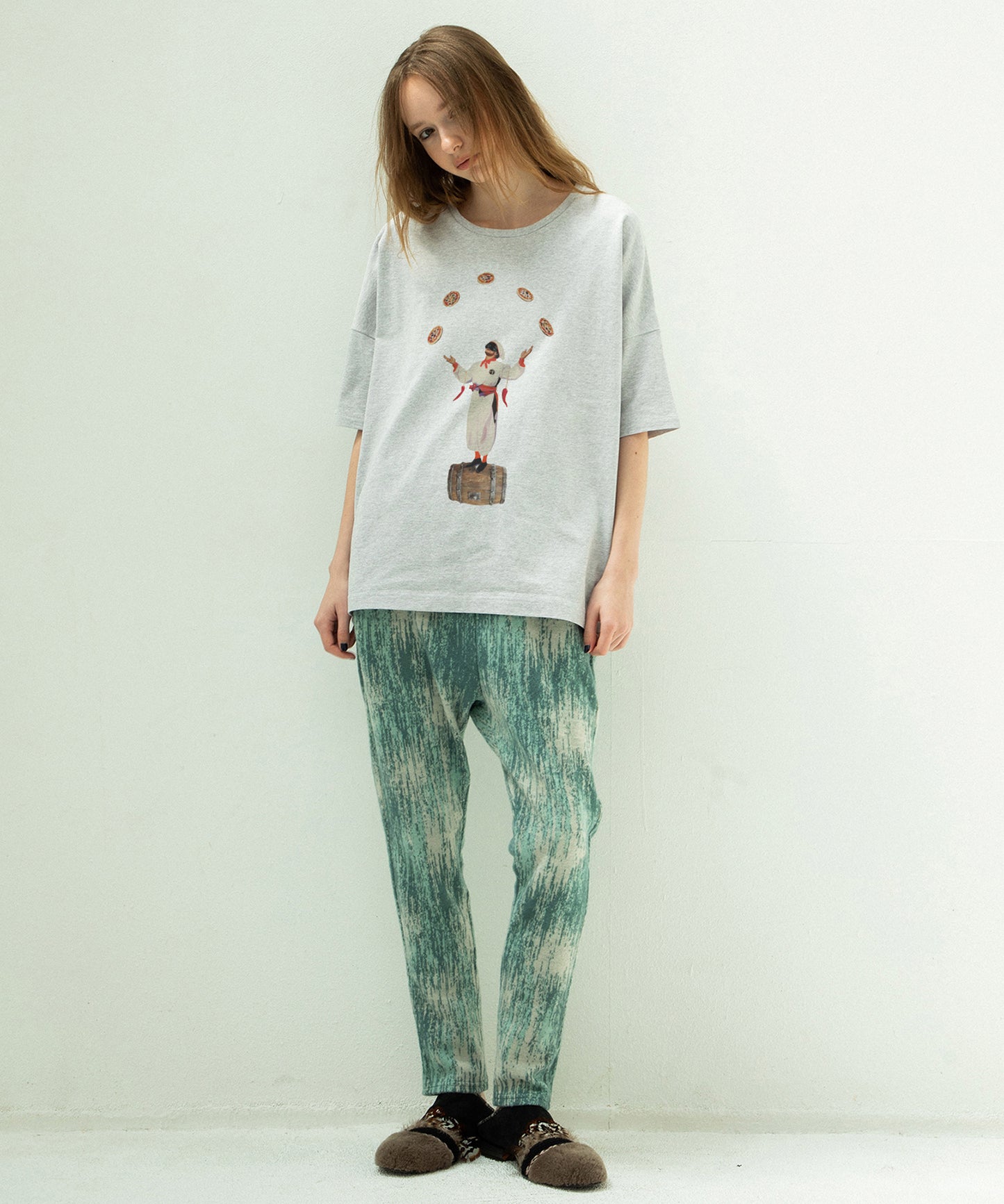 DIM MOHAIR RELAX PANTS
