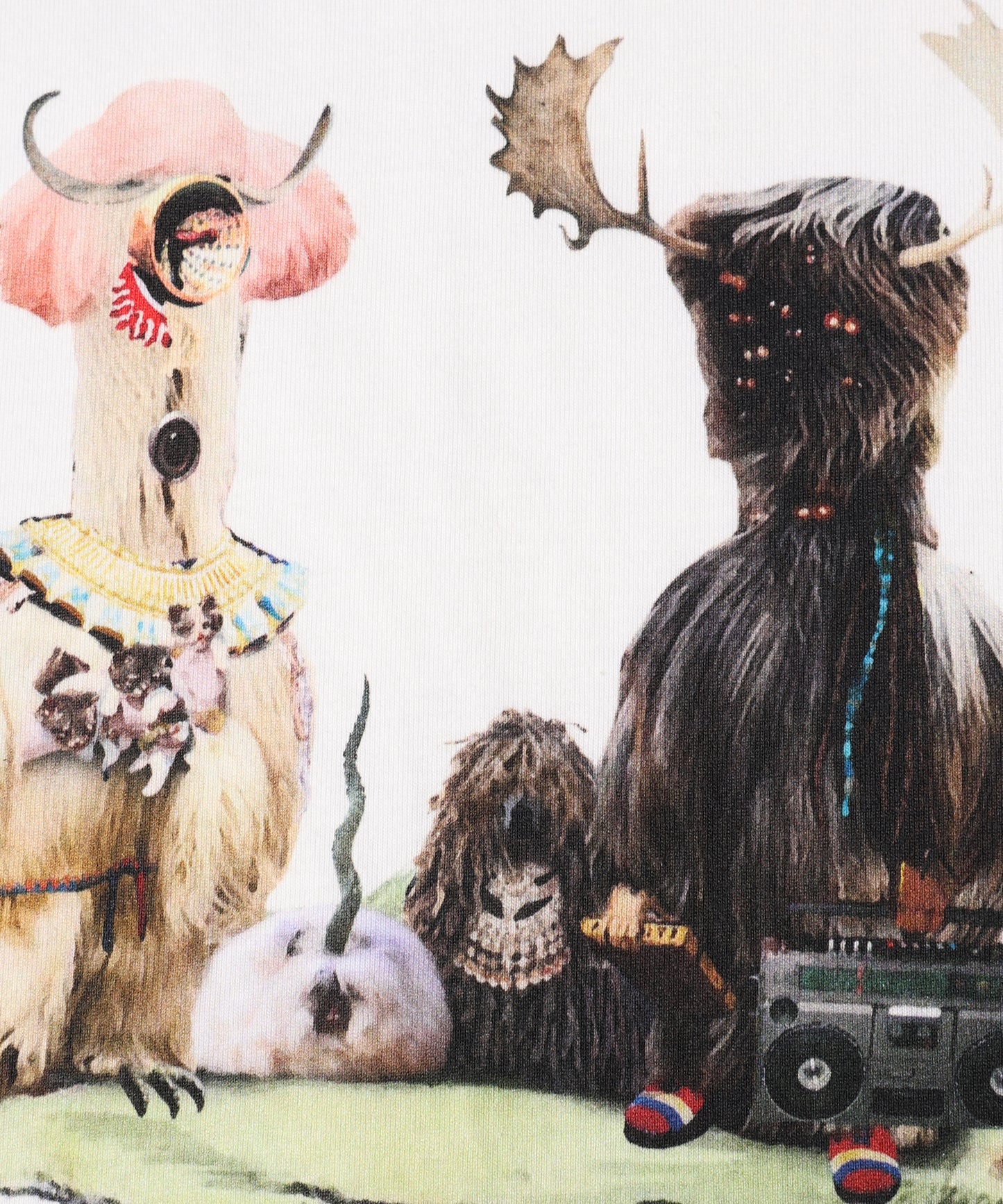 Various Festival L/S Tee  【KUKERI】