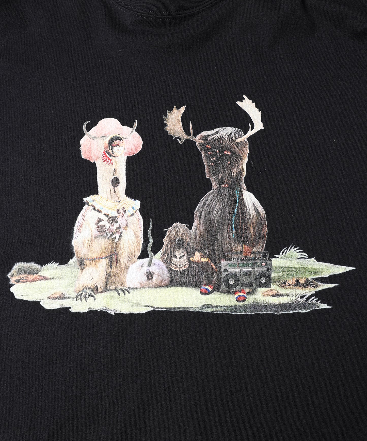 Various Festival L/S Tee  【KUKERI】