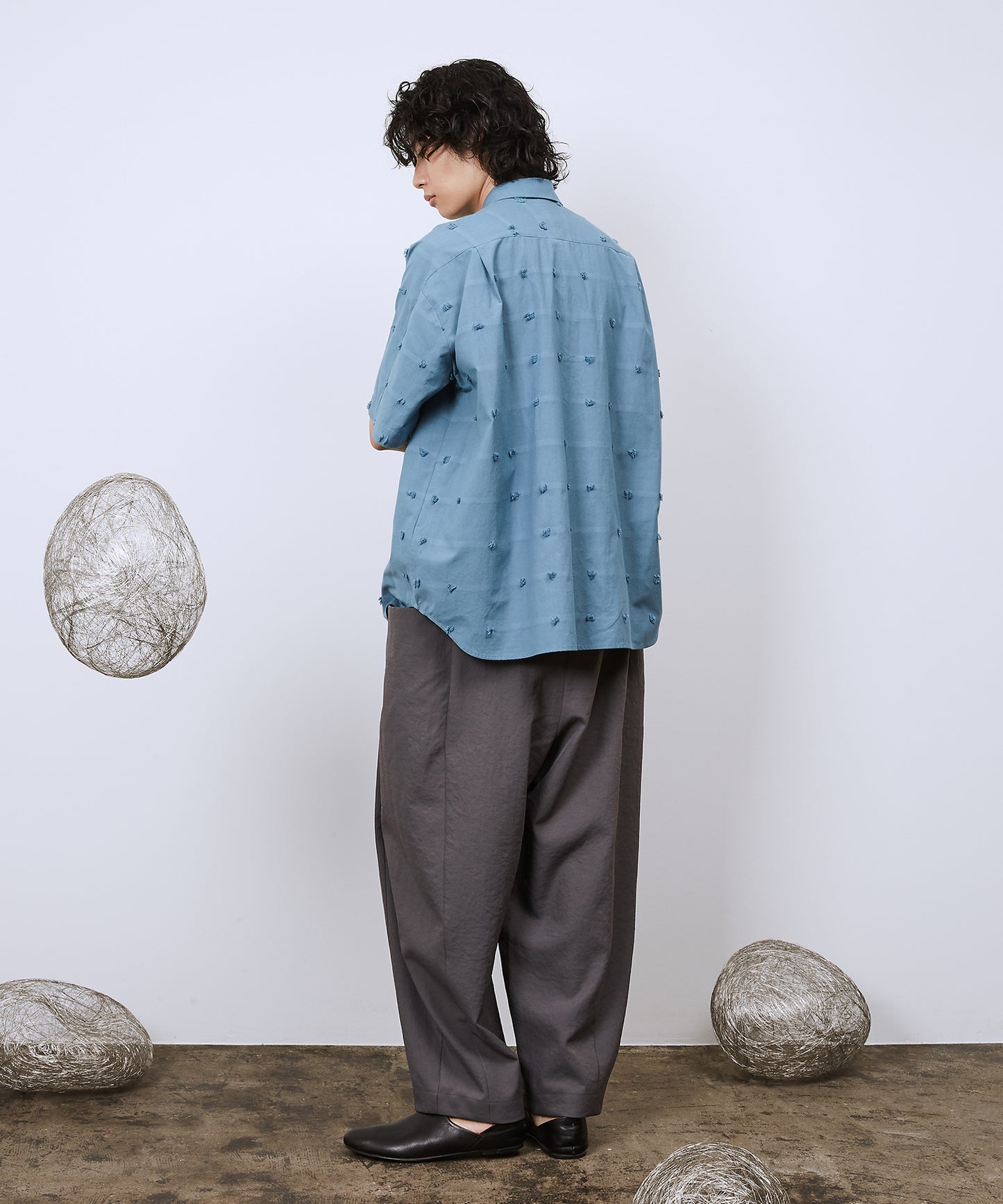 LogoカットJQショートヨークSLシャツ