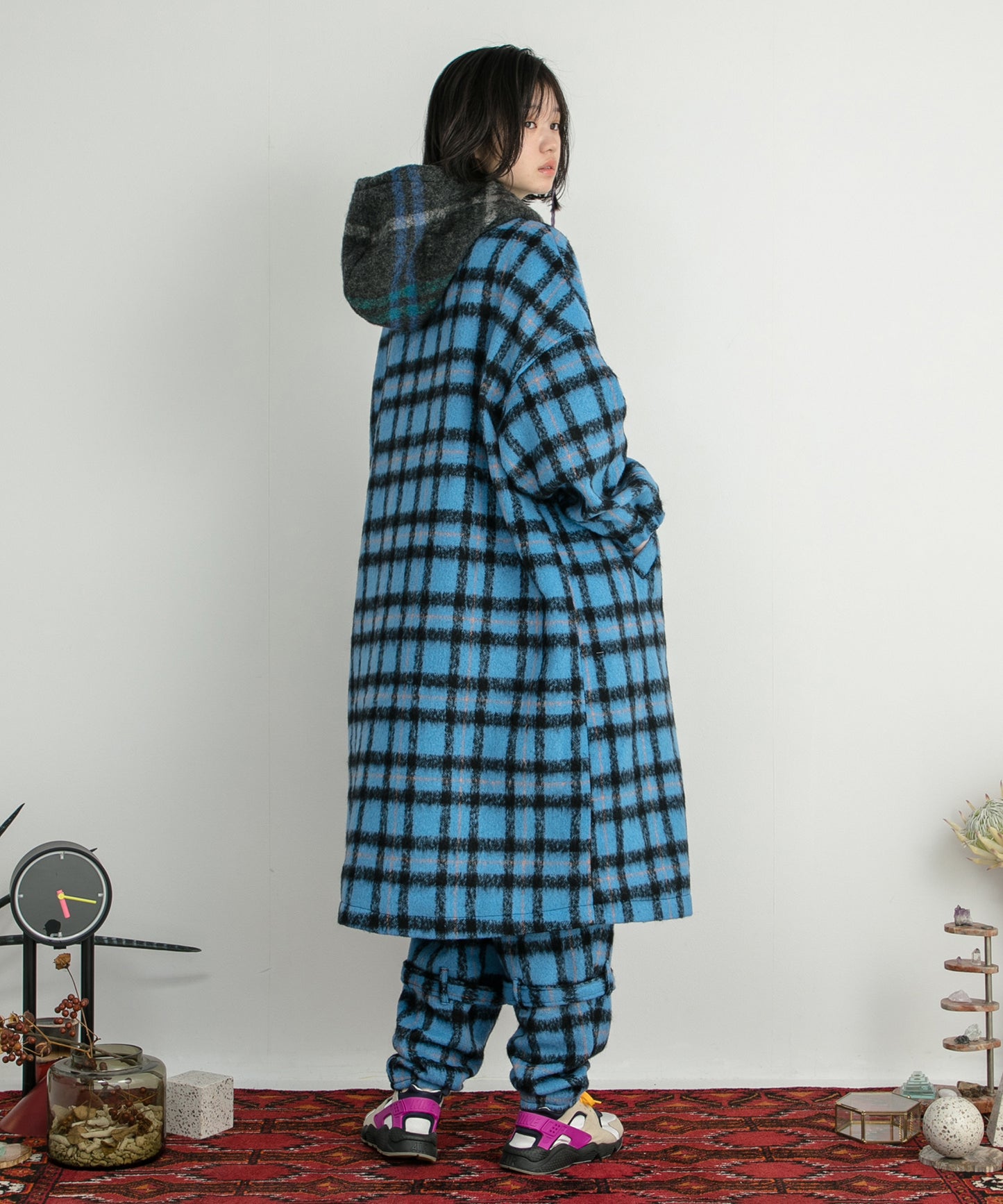 Wool Shaggy Coach Coat