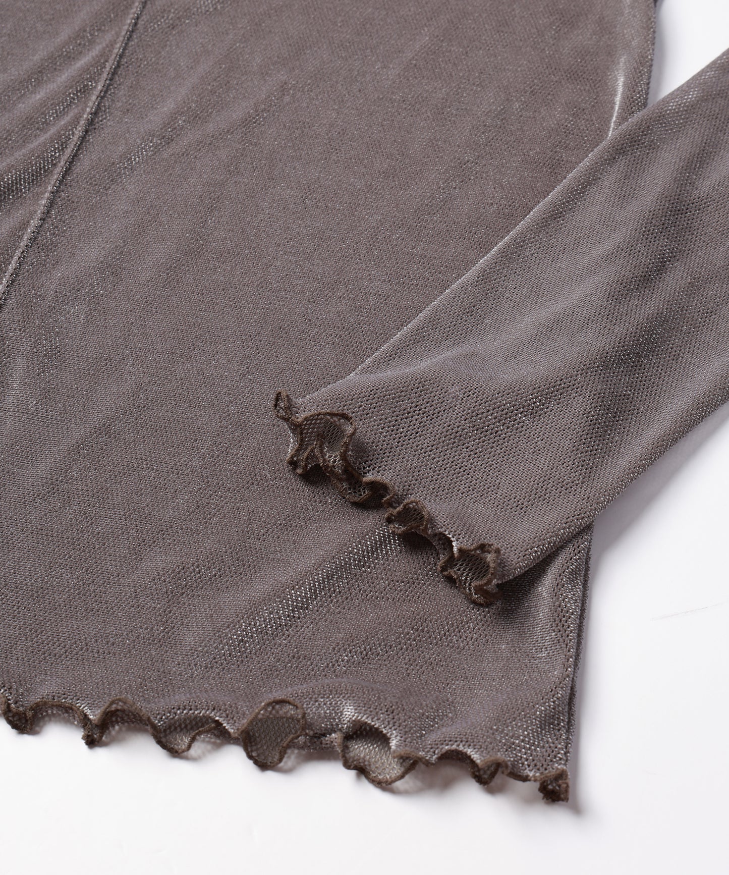 VELOUR MESH TOP / ベロアメッシュトップ