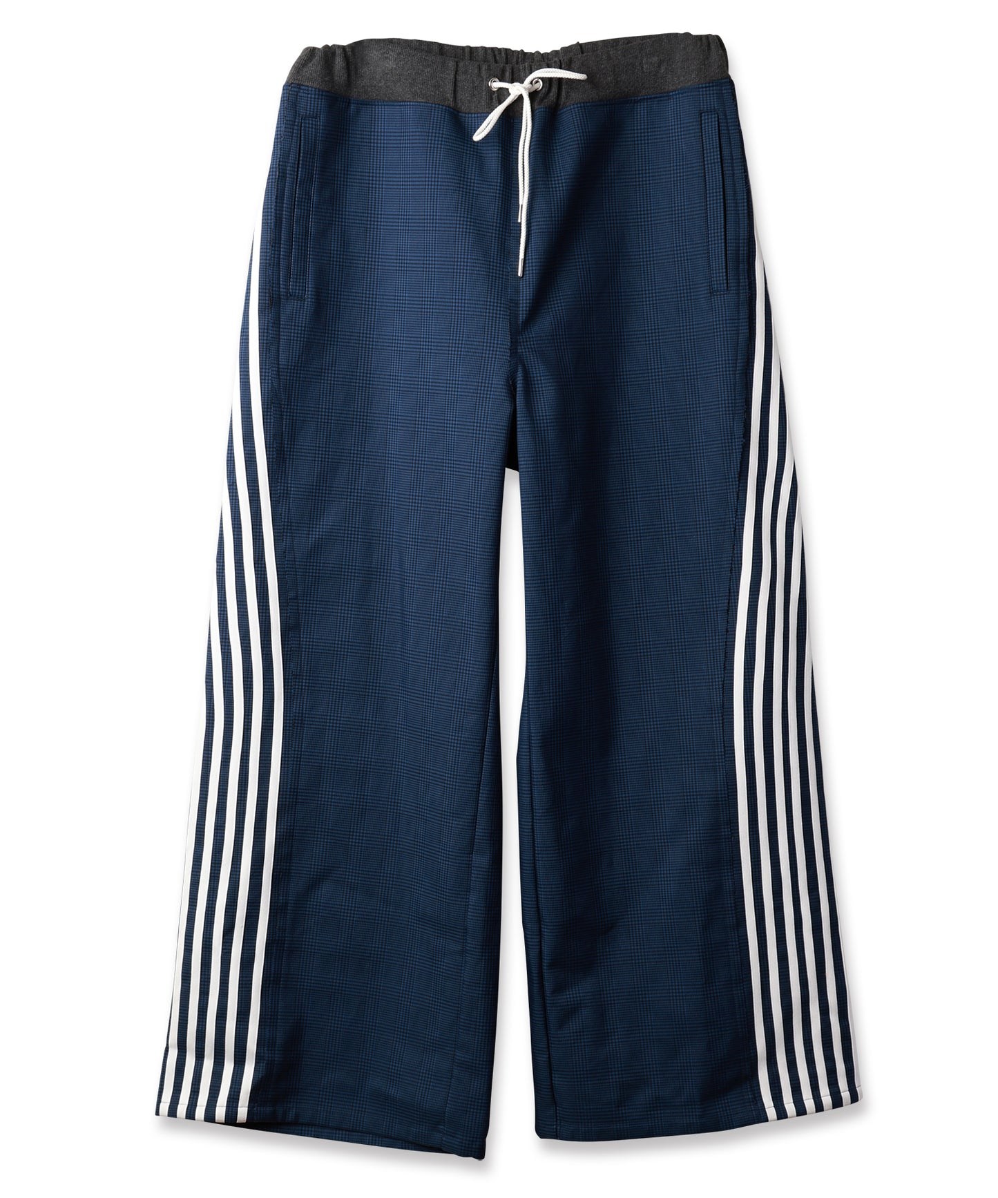 CHECK BONDING LINE TRACK PANTS