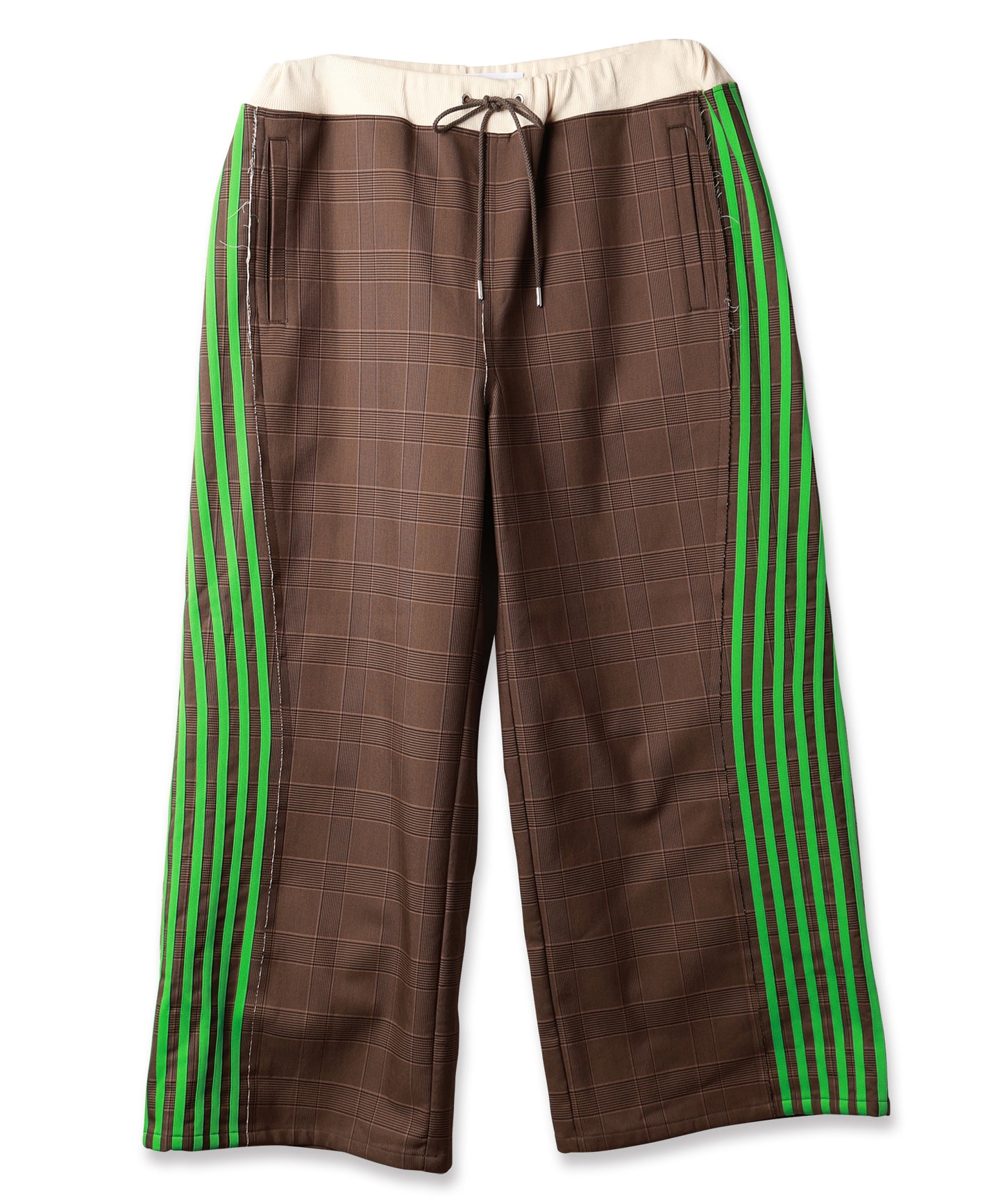 CHECK BONDING LINE TRACK PANTS