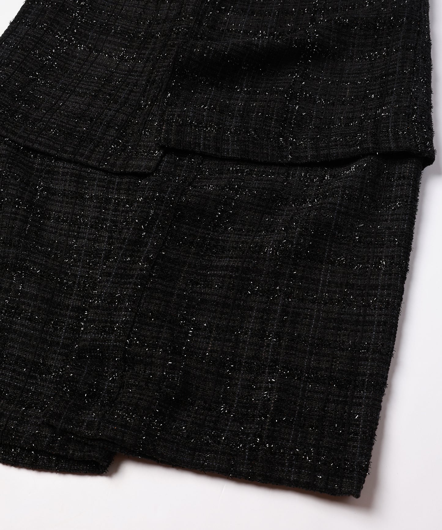 TWEED LAYERED PANTS
