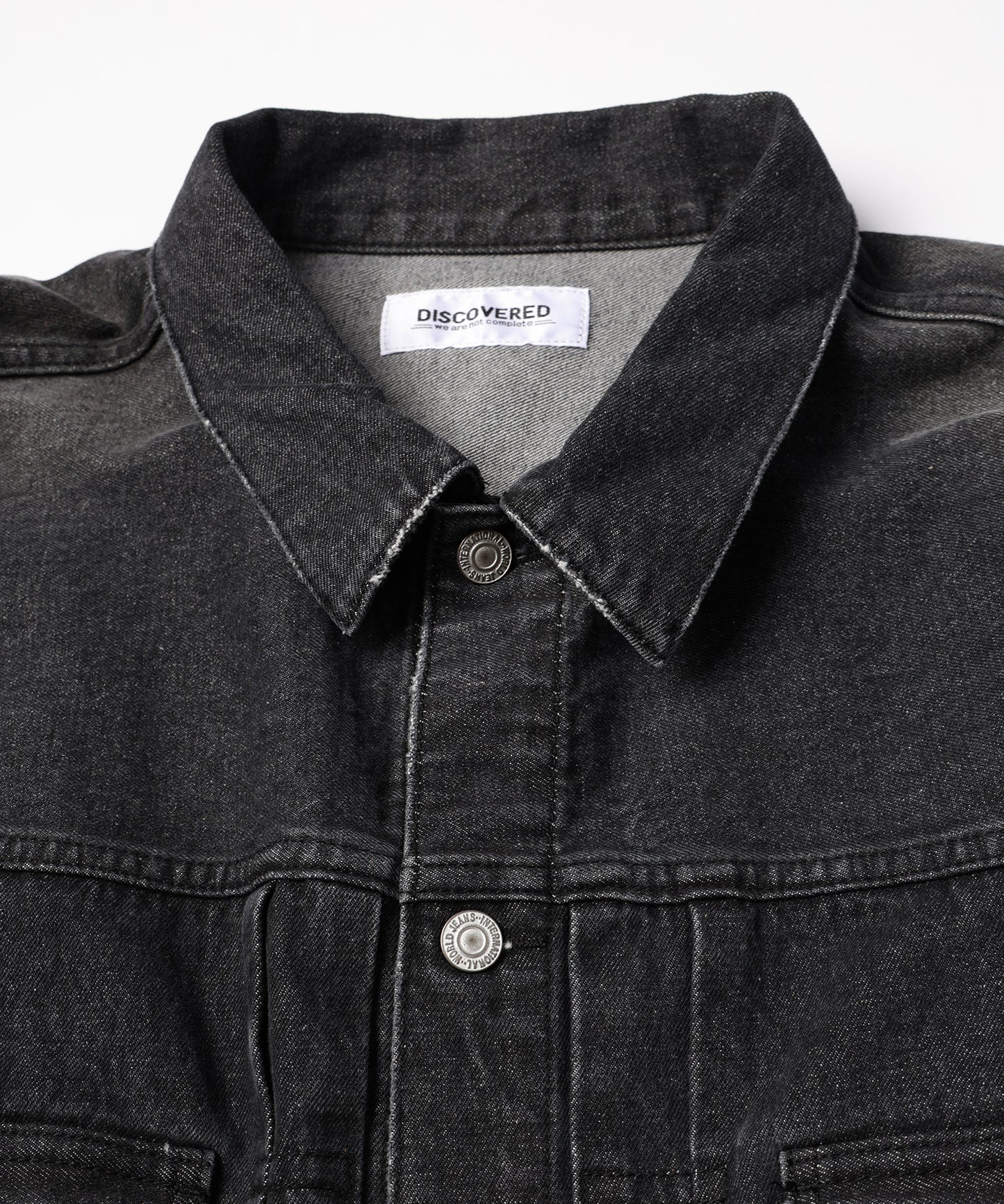 CROCHET DENIM BLOUSON