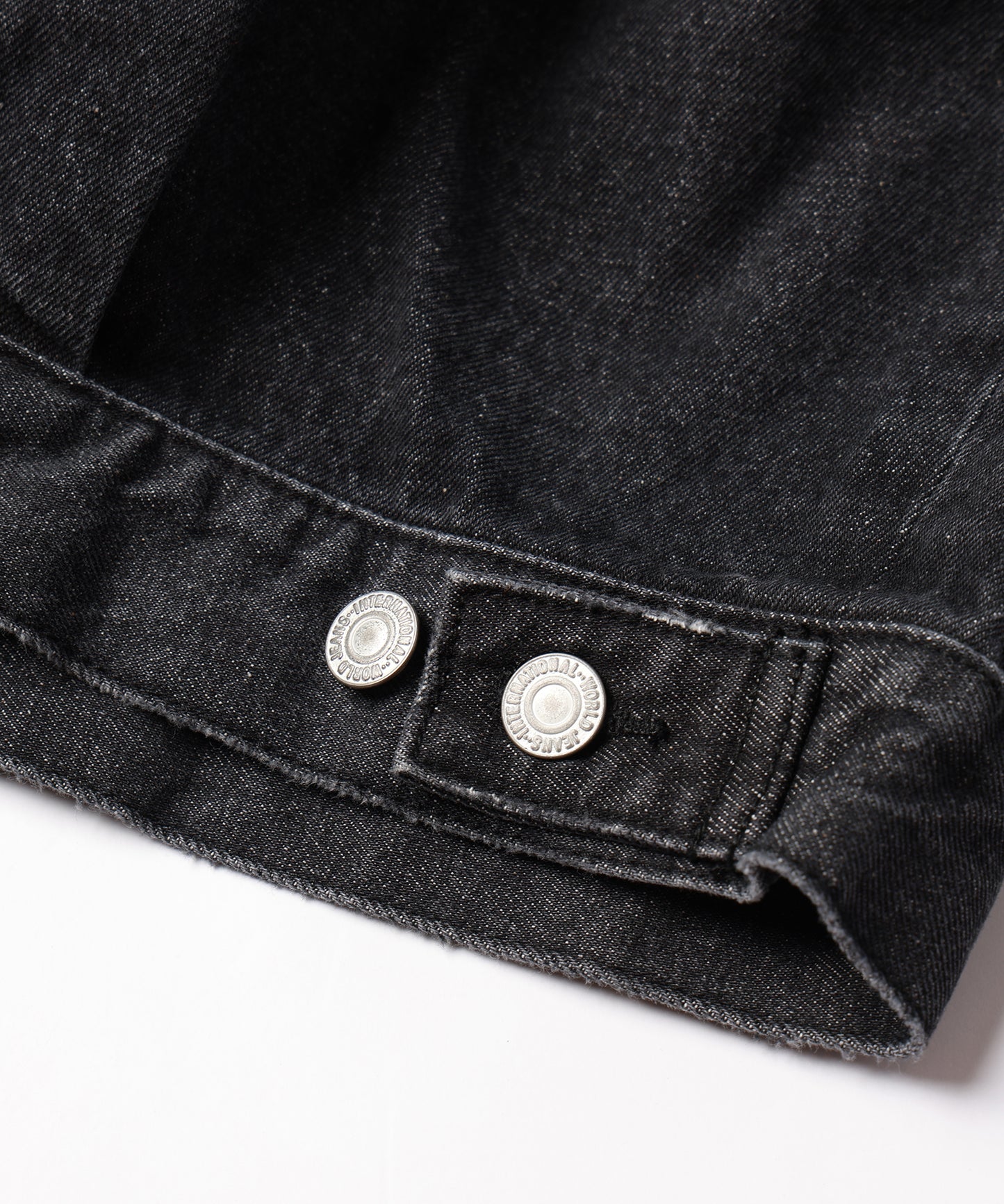 CROCHET DENIM BLOUSON