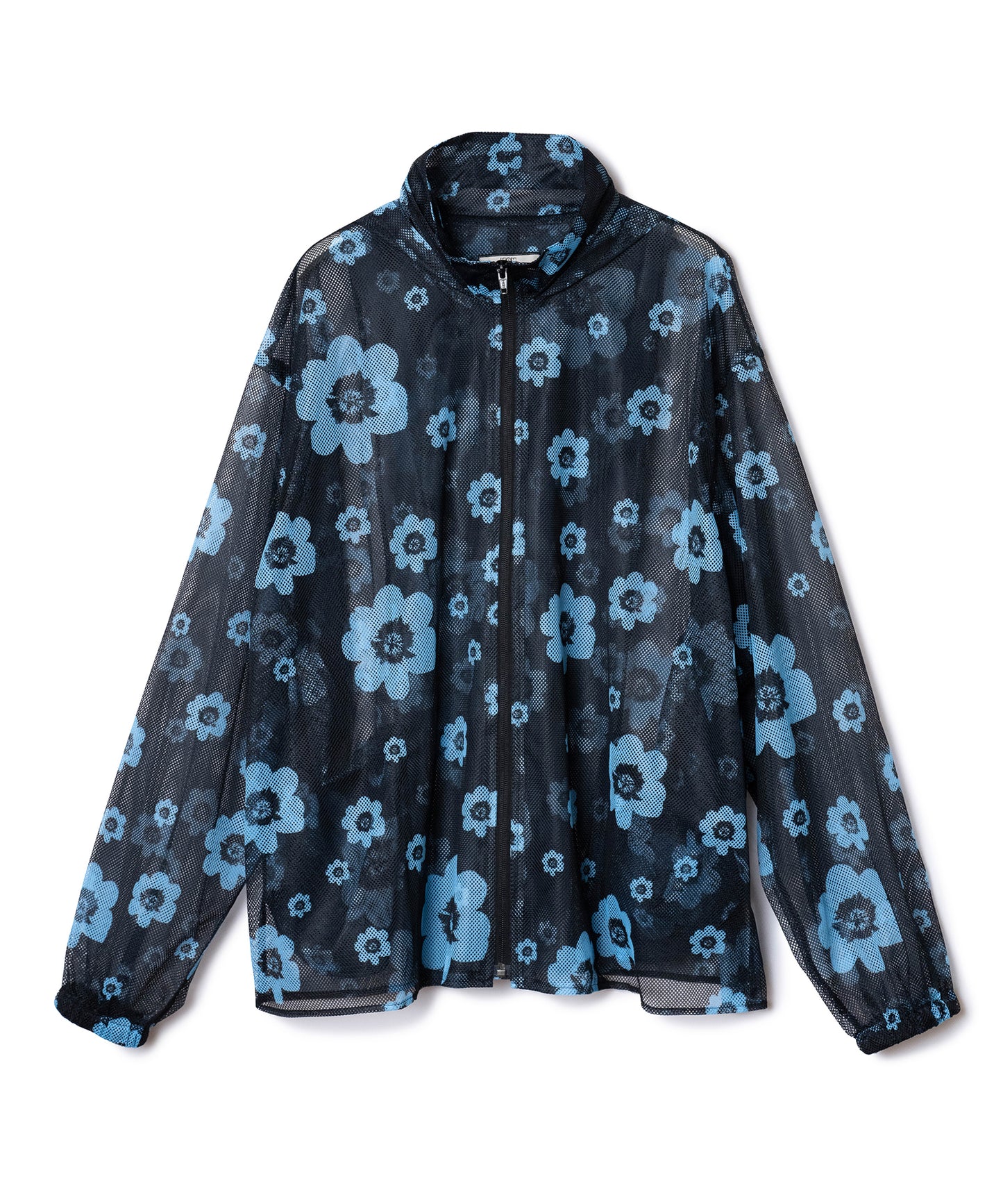 PRINT MESH ZIPUP PARKA
