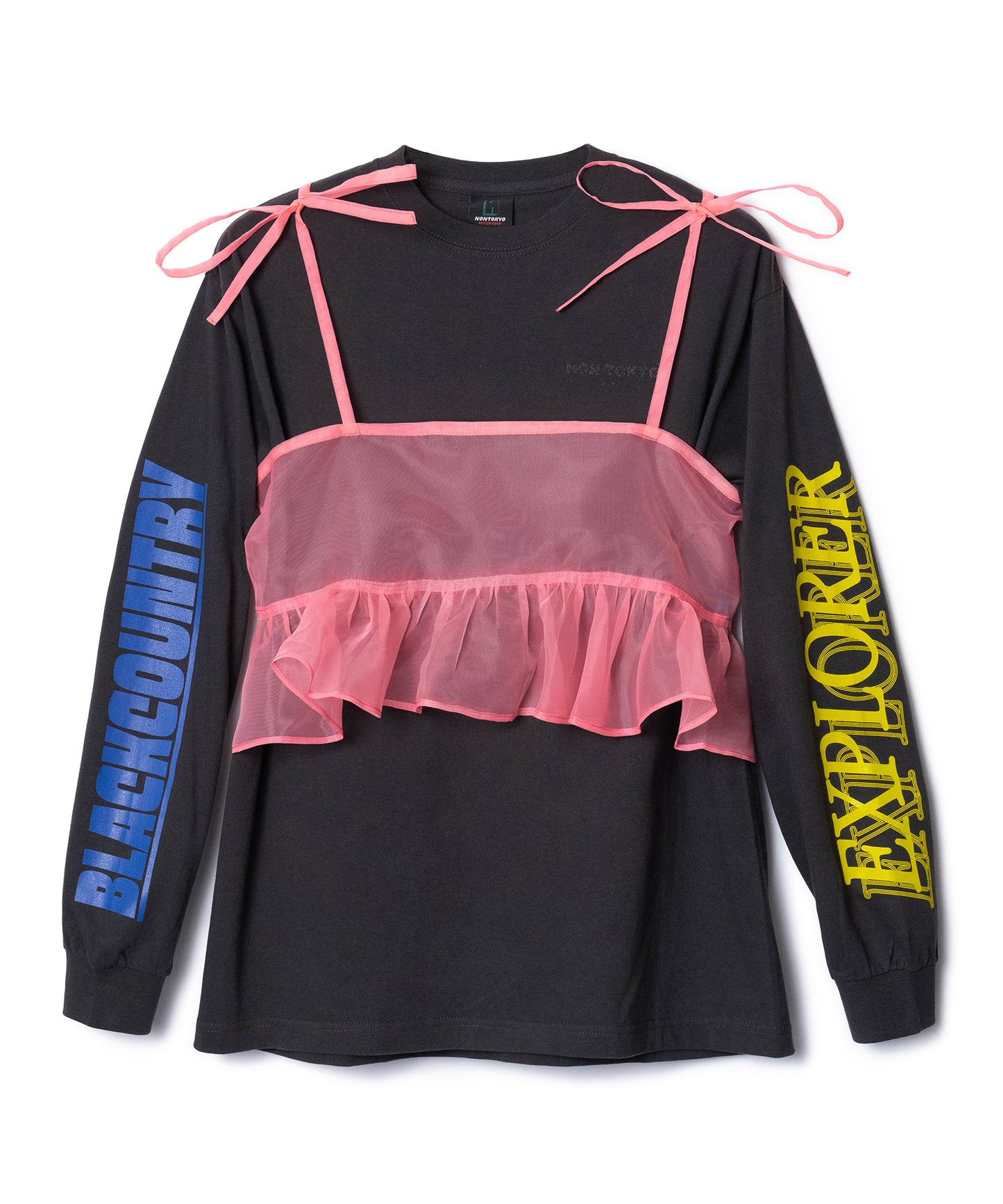 SHEER CAMISOLE L/S T-SHIRTS