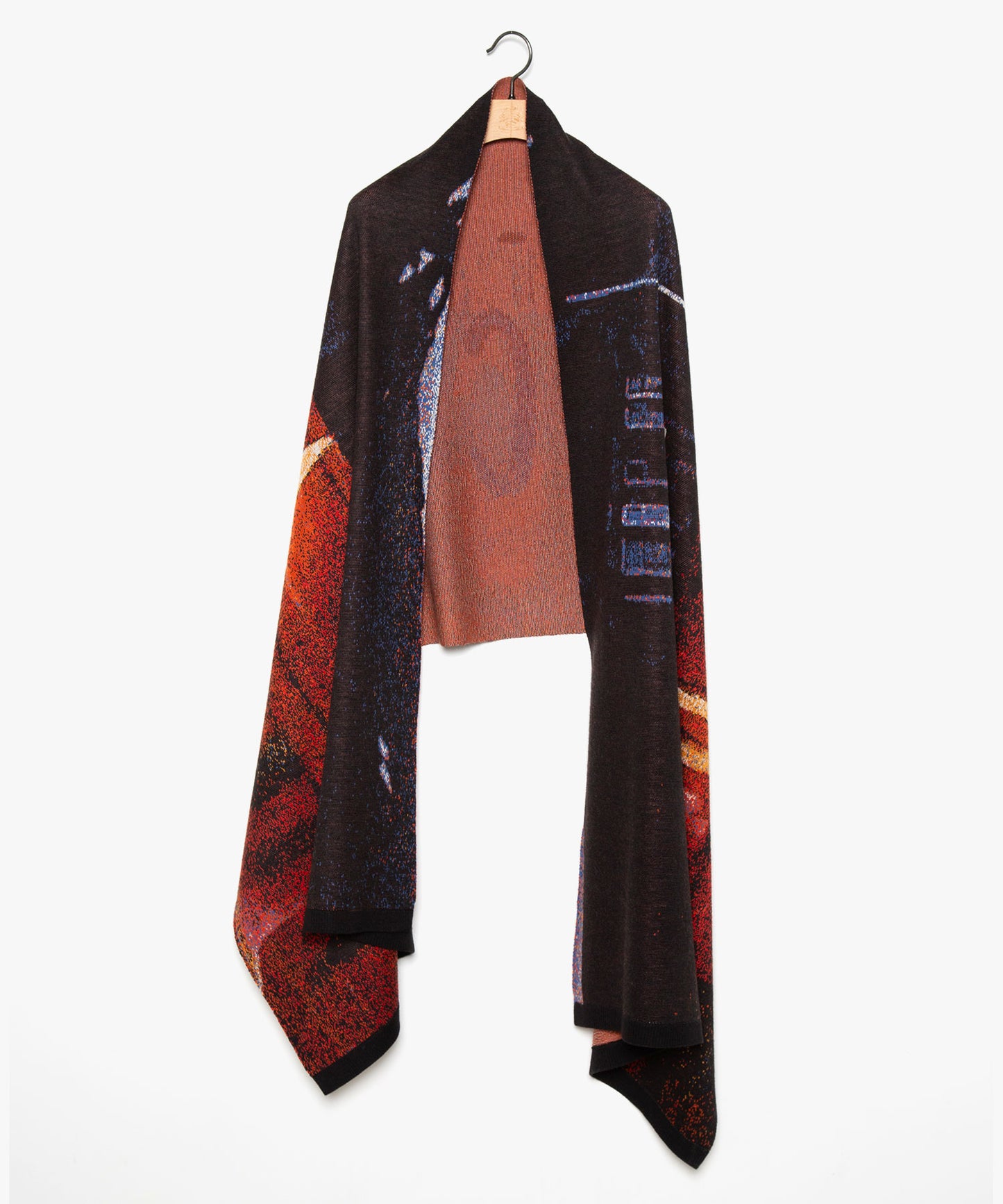 Double Exposure Knit Stole