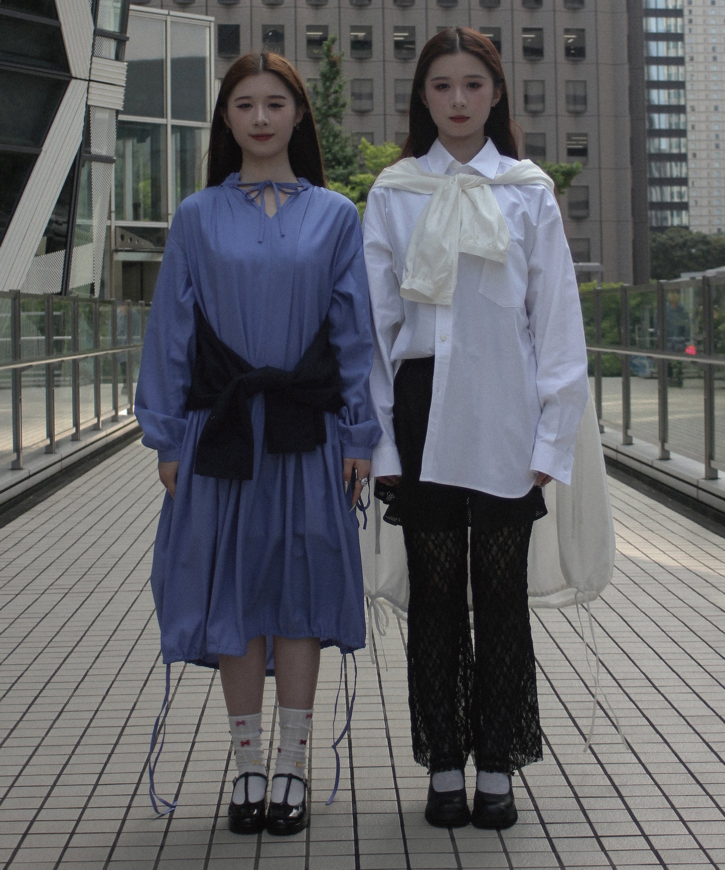 BACK-TO-FRONT LONG SHIRT