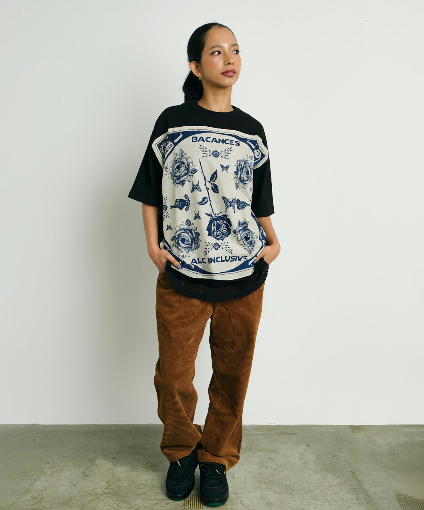 BLC S/S BANDANA TEE [ROSE EYE]