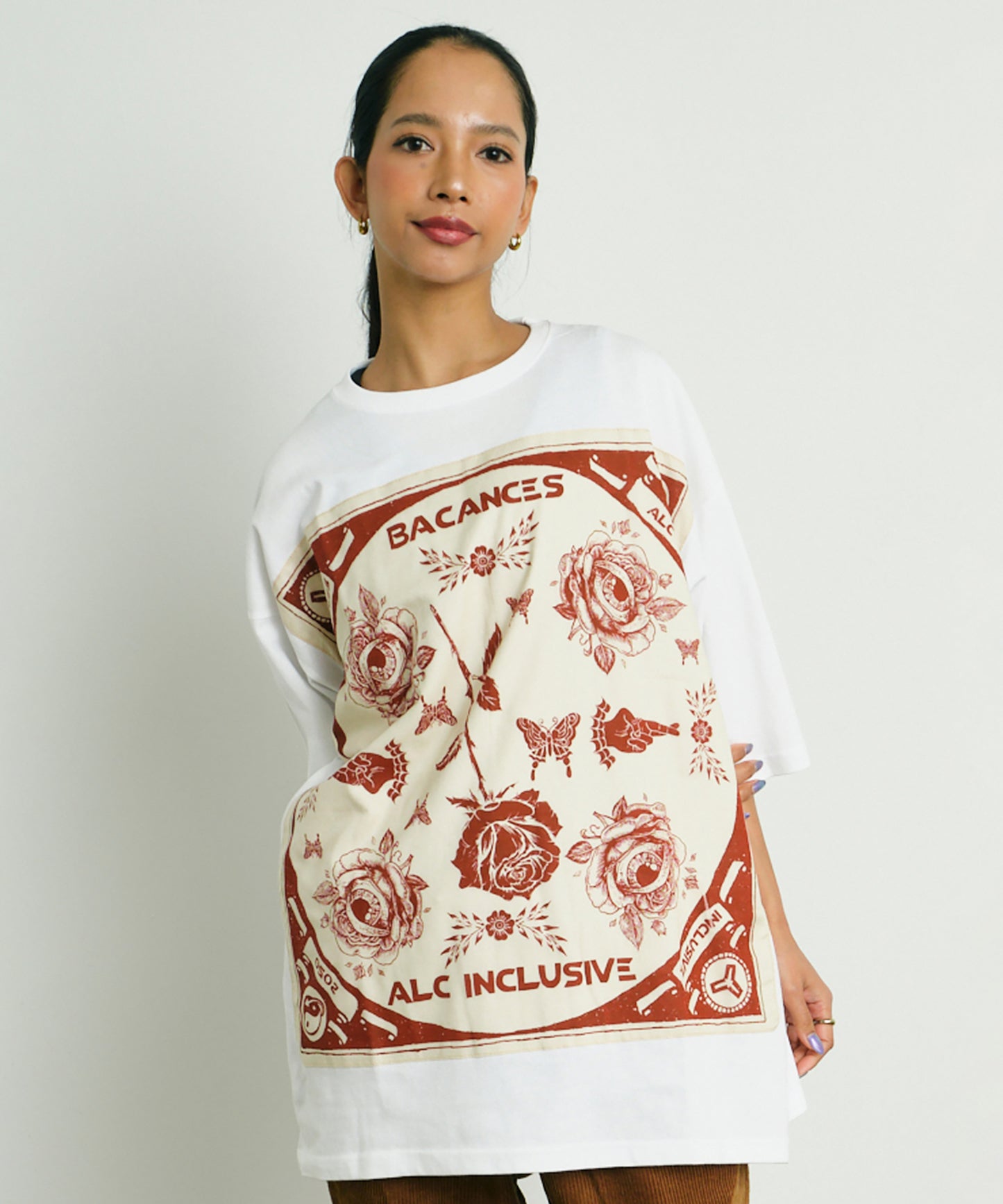 BLC S/S BANDANA TEE [ROSE EYE]