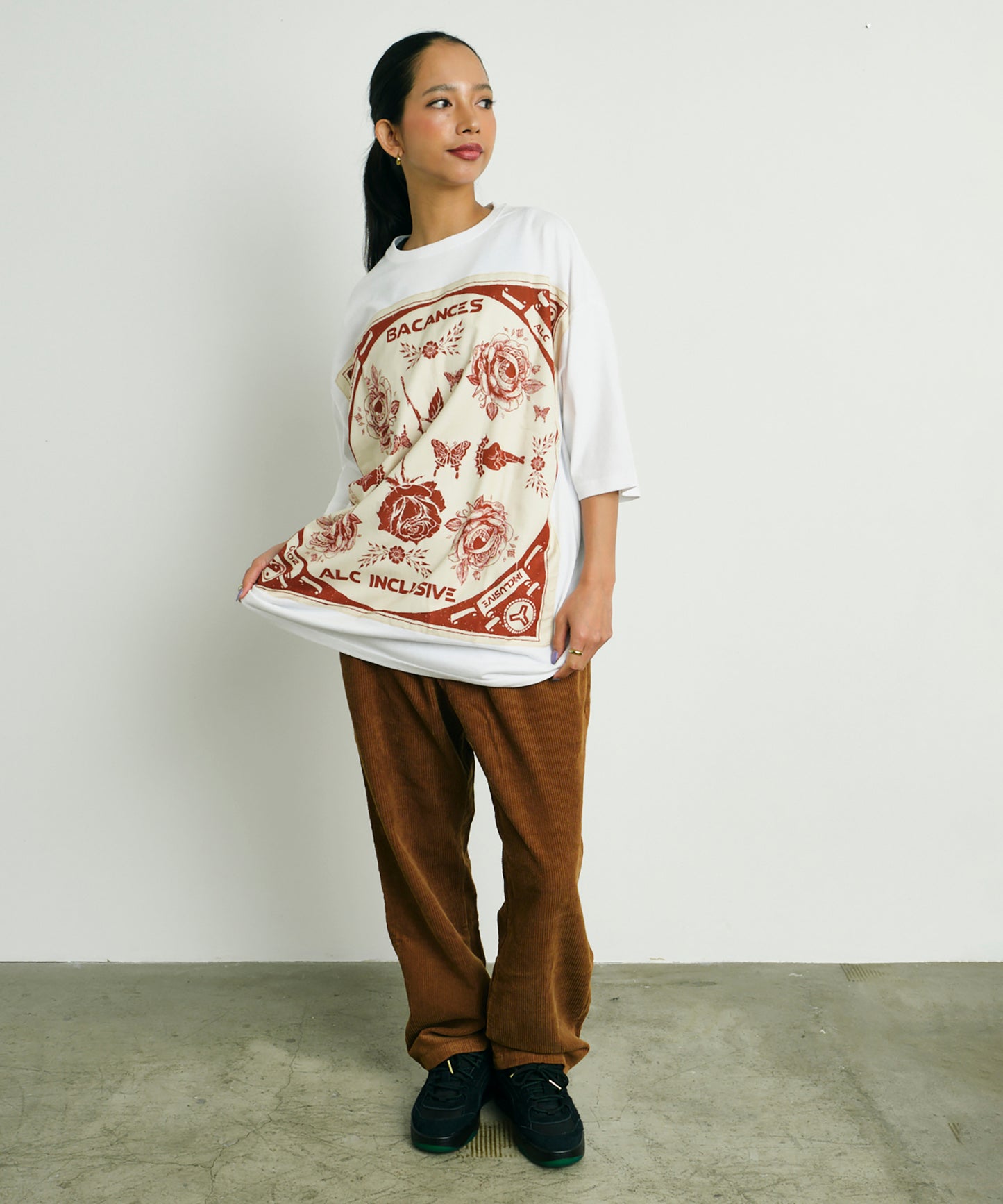 BLC S/S BANDANA TEE [ROSE EYE]