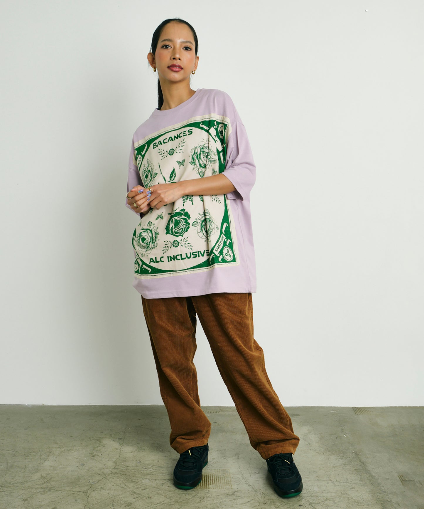 BLC S/S BANDANA TEE [ROSE EYE]