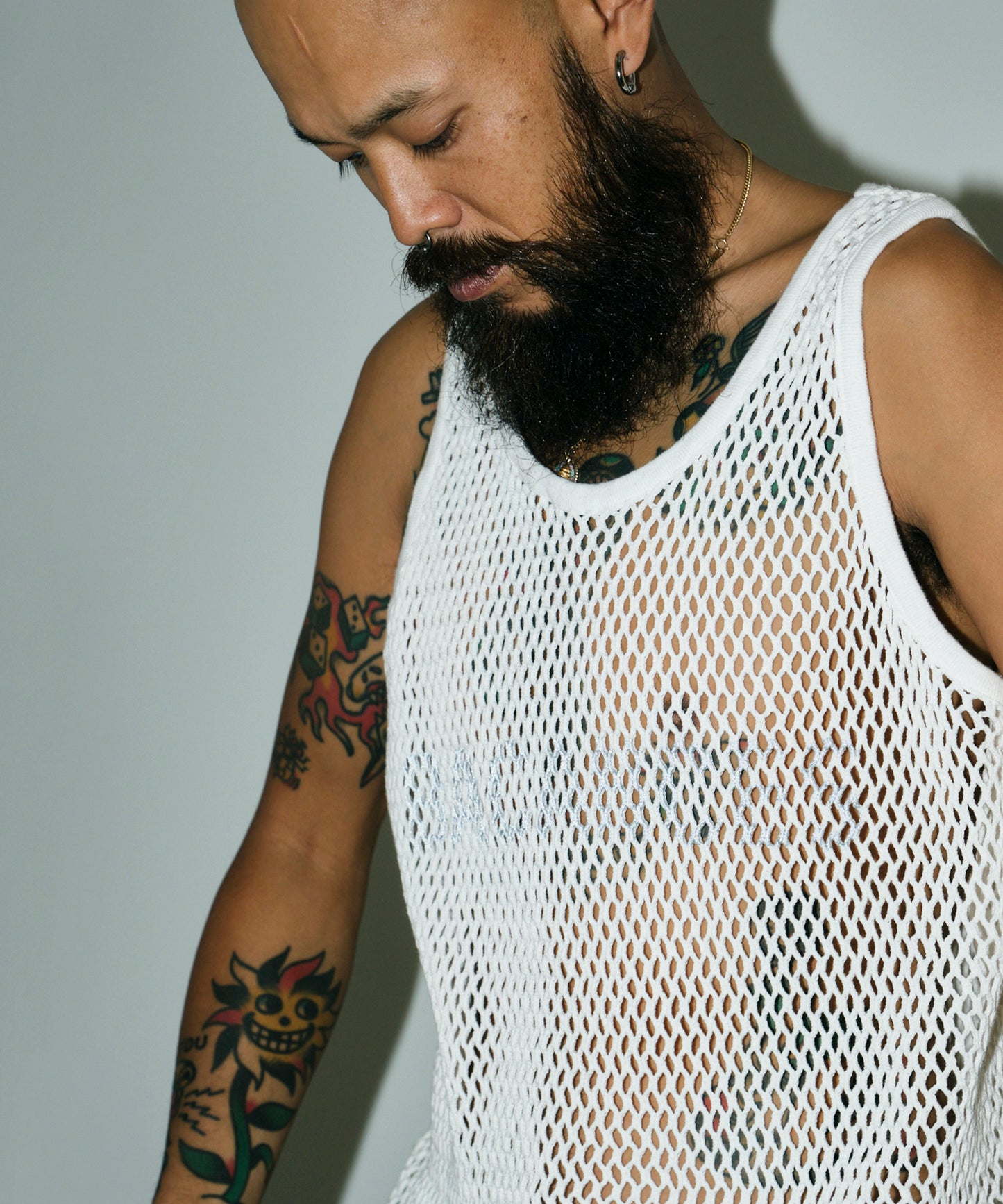 BC MESH MARINA TANKTOP [B LOGO]