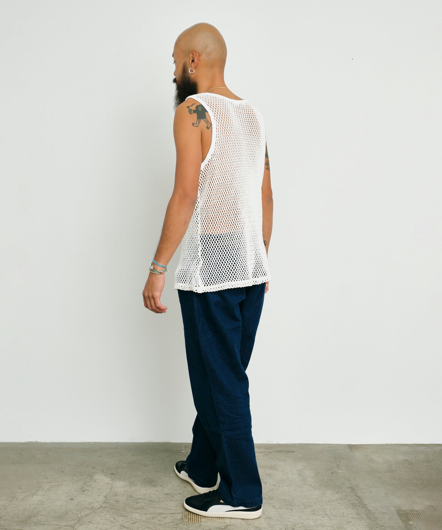 BC MESH MARINA TANKTOP [B LOGO]