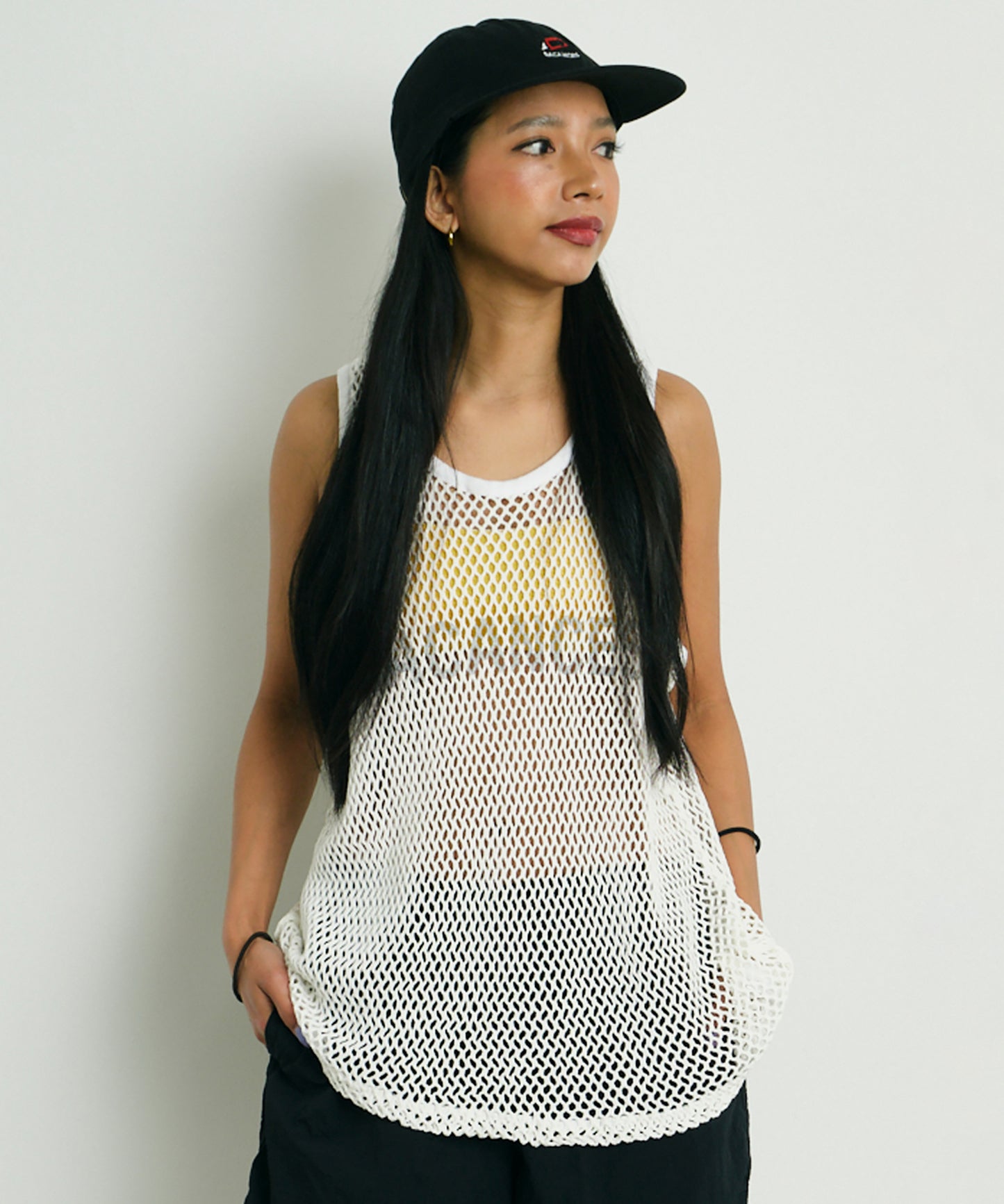 BC MESH MARINA TANKTOP [B LOGO]
